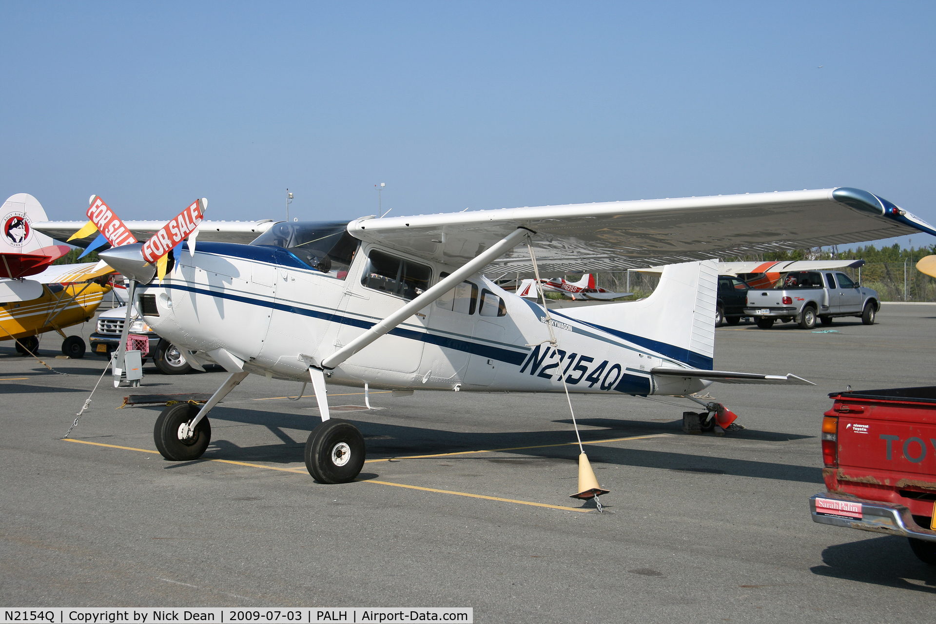 N2154Q, 1978 Cessna A185F Skywagon 185 C/N 18503510, PALH