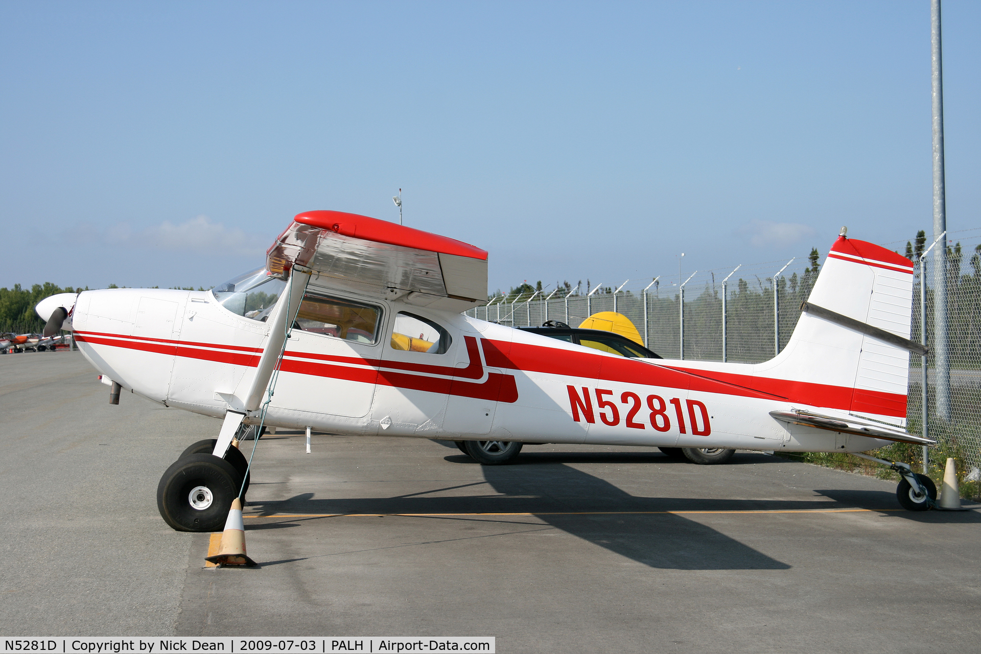 N5281D, 1958 Cessna 180A C/N 50179, PALH