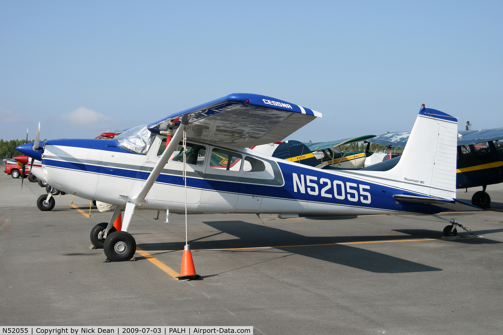 N52055, 1974 Cessna 180J C/N 18052467, PALH