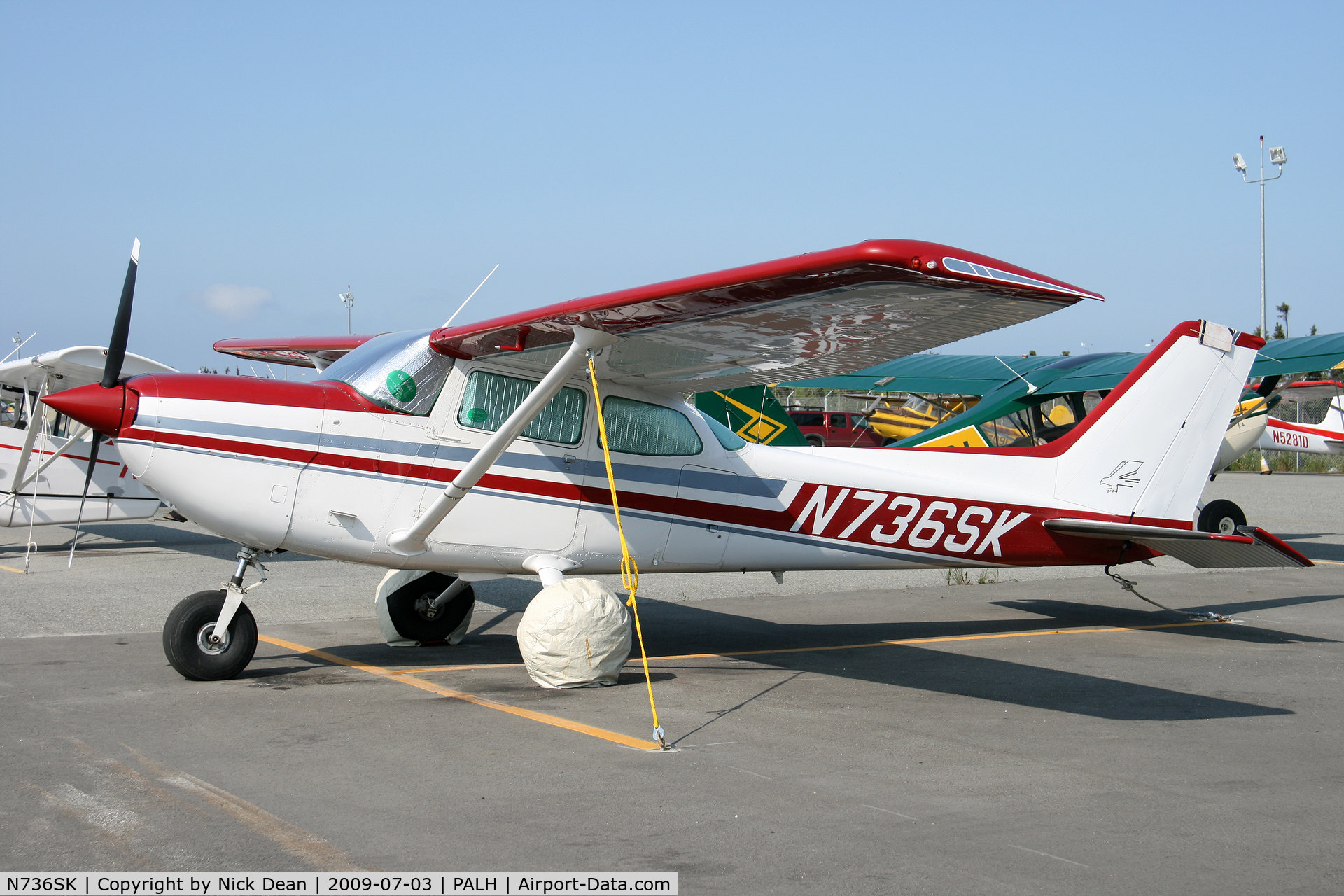 N736SK, 1977 Cessna R172K Hawk XP C/N R1722751, PALH
