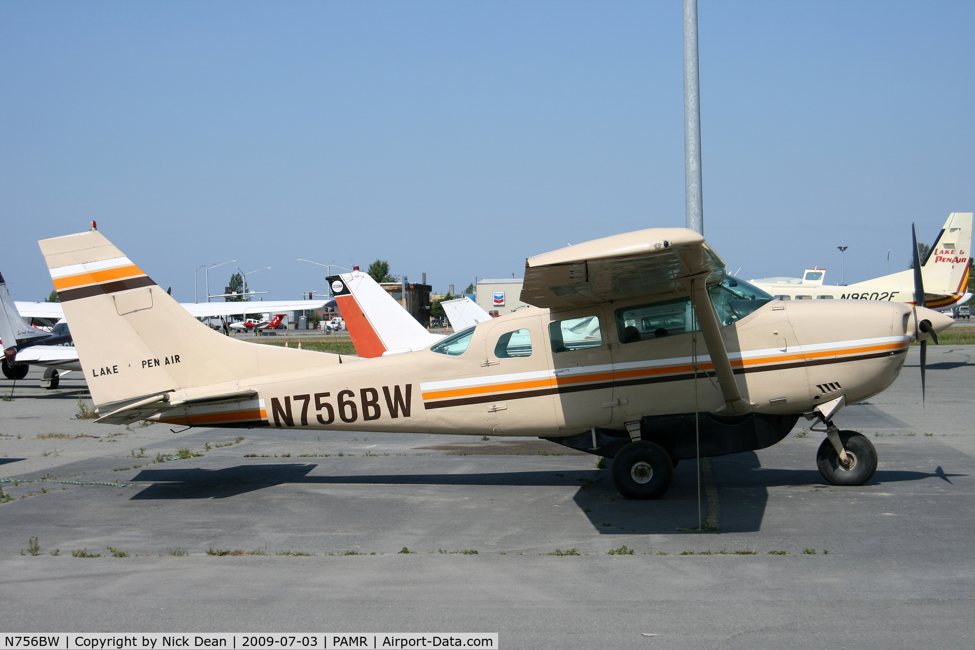 N756BW, 1977 Cessna U206G Stationair C/N U20603969, PAMR