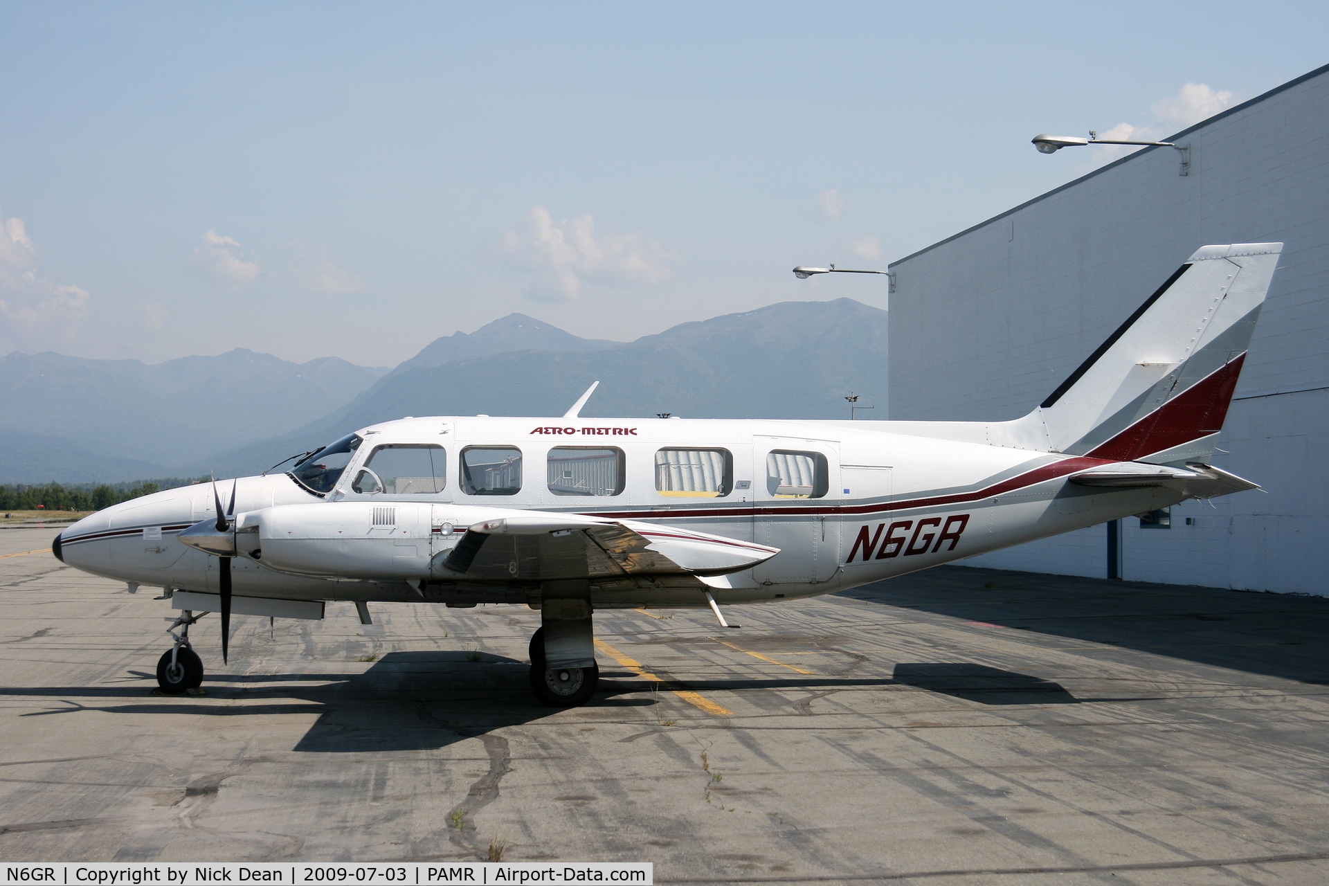 N6GR, Piper PA-31-350 Chieftain C/N 31-7752130, PAMR
