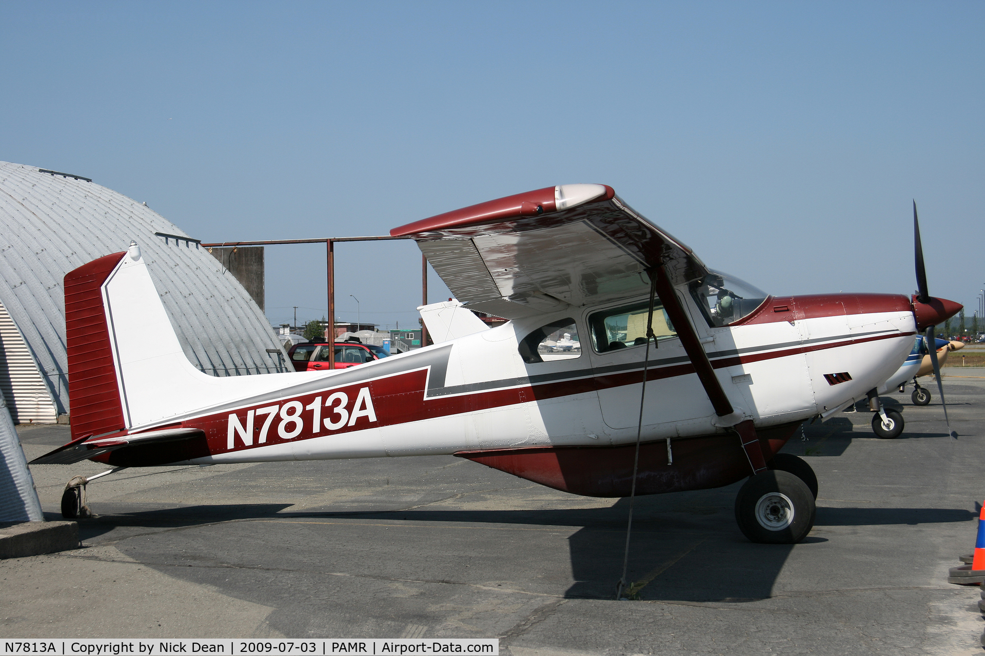 N7813A, 1956 Cessna 180A C/N 32710, PAMR