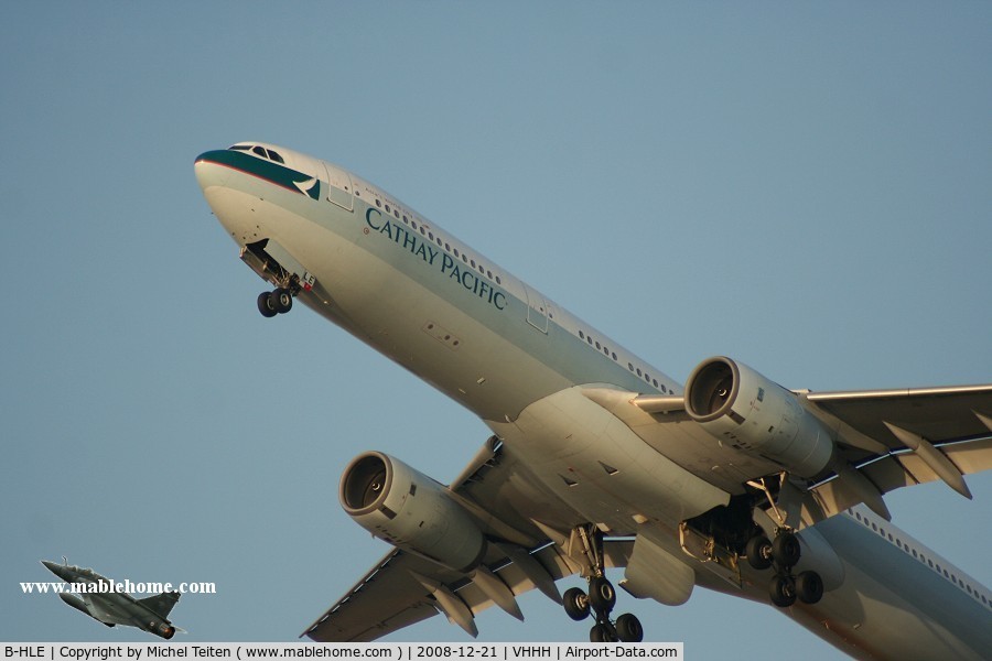 B-HLE, 1995 Airbus A330-342 C/N 109, Cathay Pacific