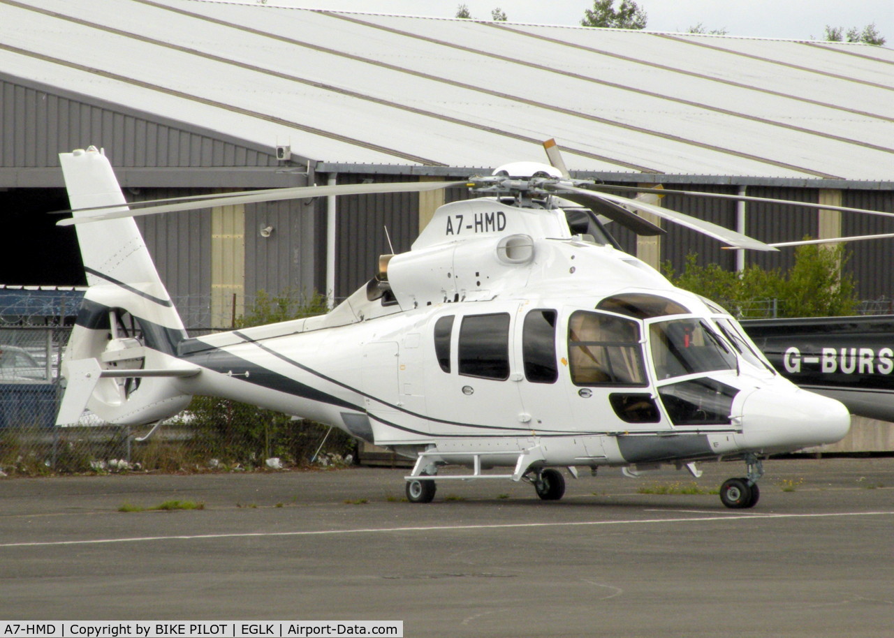 A7-HMD, 2009 Eurocopter EC-155B-1 C/N 6850, EUROCOPTER EC155 IN THE PREMIAIR COMPOUND