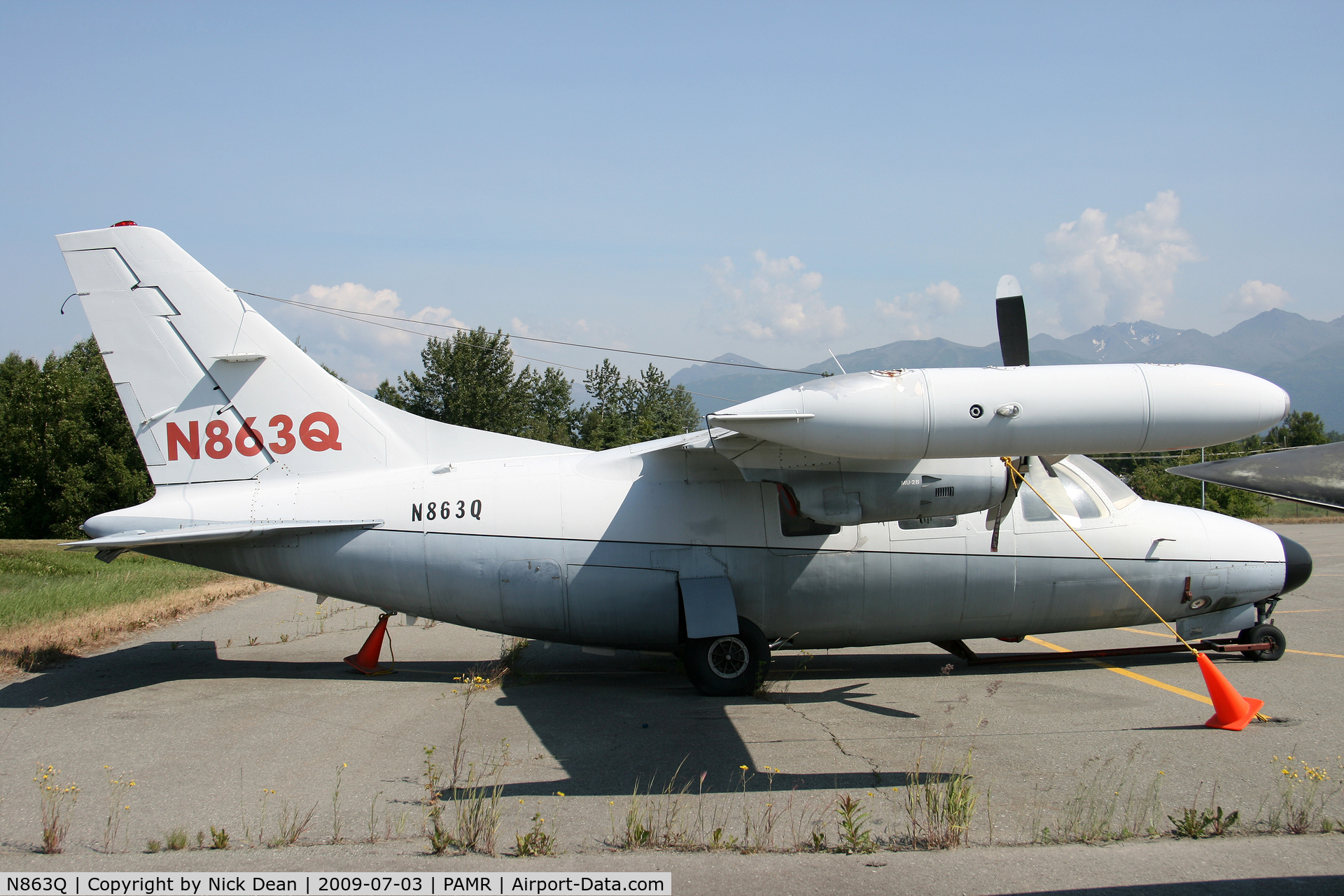 N863Q, Mitsubishi MU-2B-10 C/N 117, PAMR