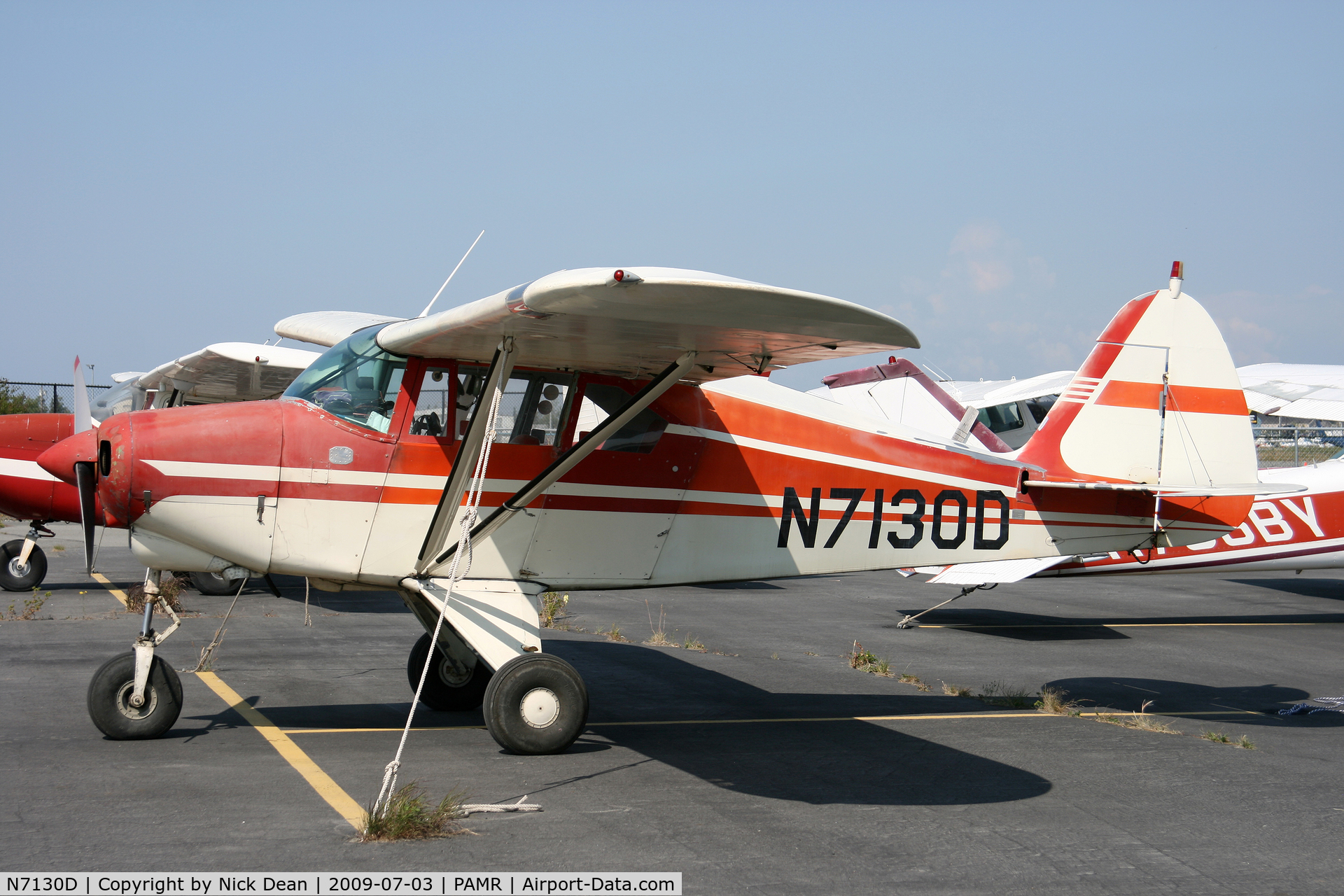 N7130D, 1957 Piper PA-22-150 C/N 22-4992, PAMR