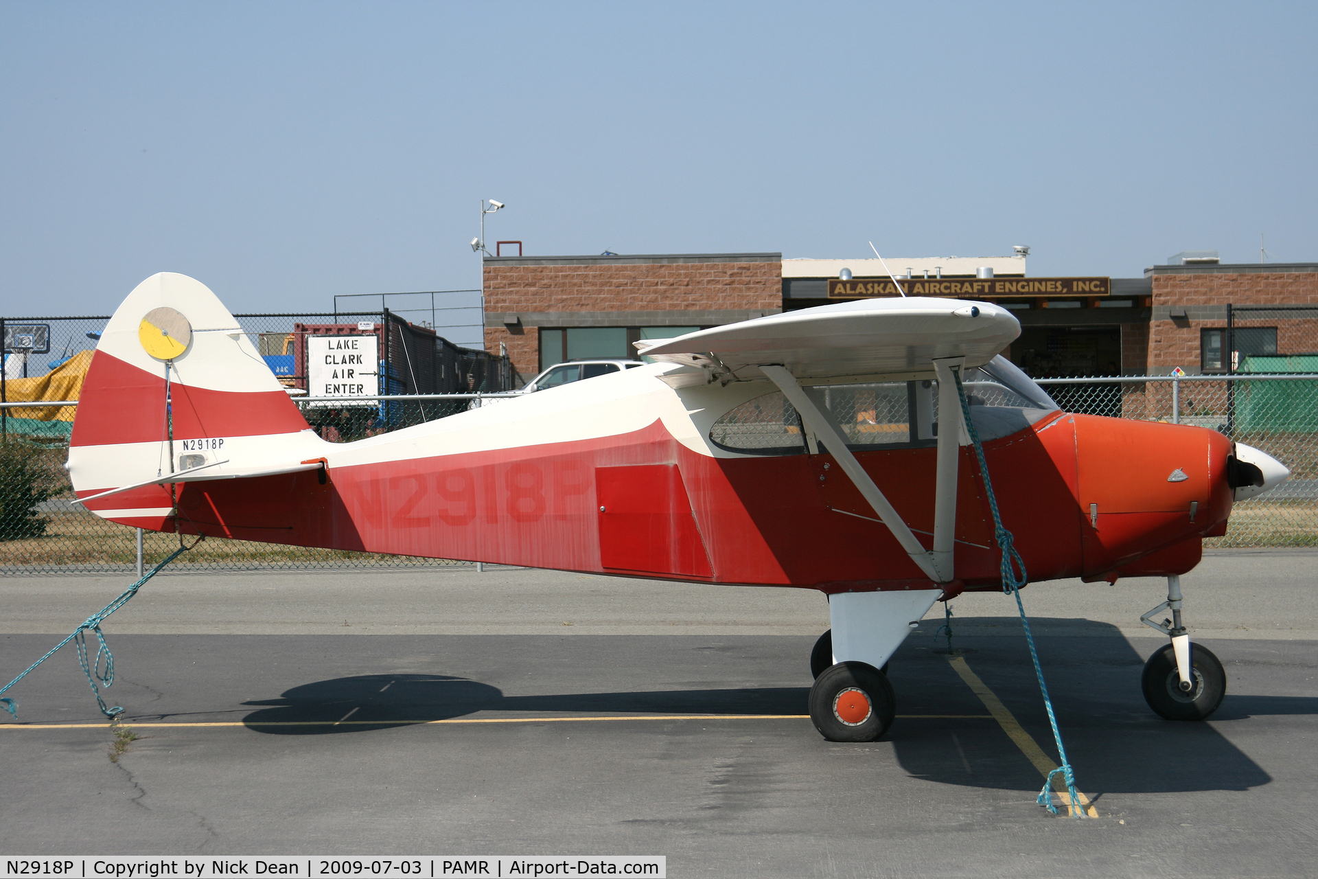 N2918P, 1955 Piper PA-22-150 C/N 22-3186, PAMR