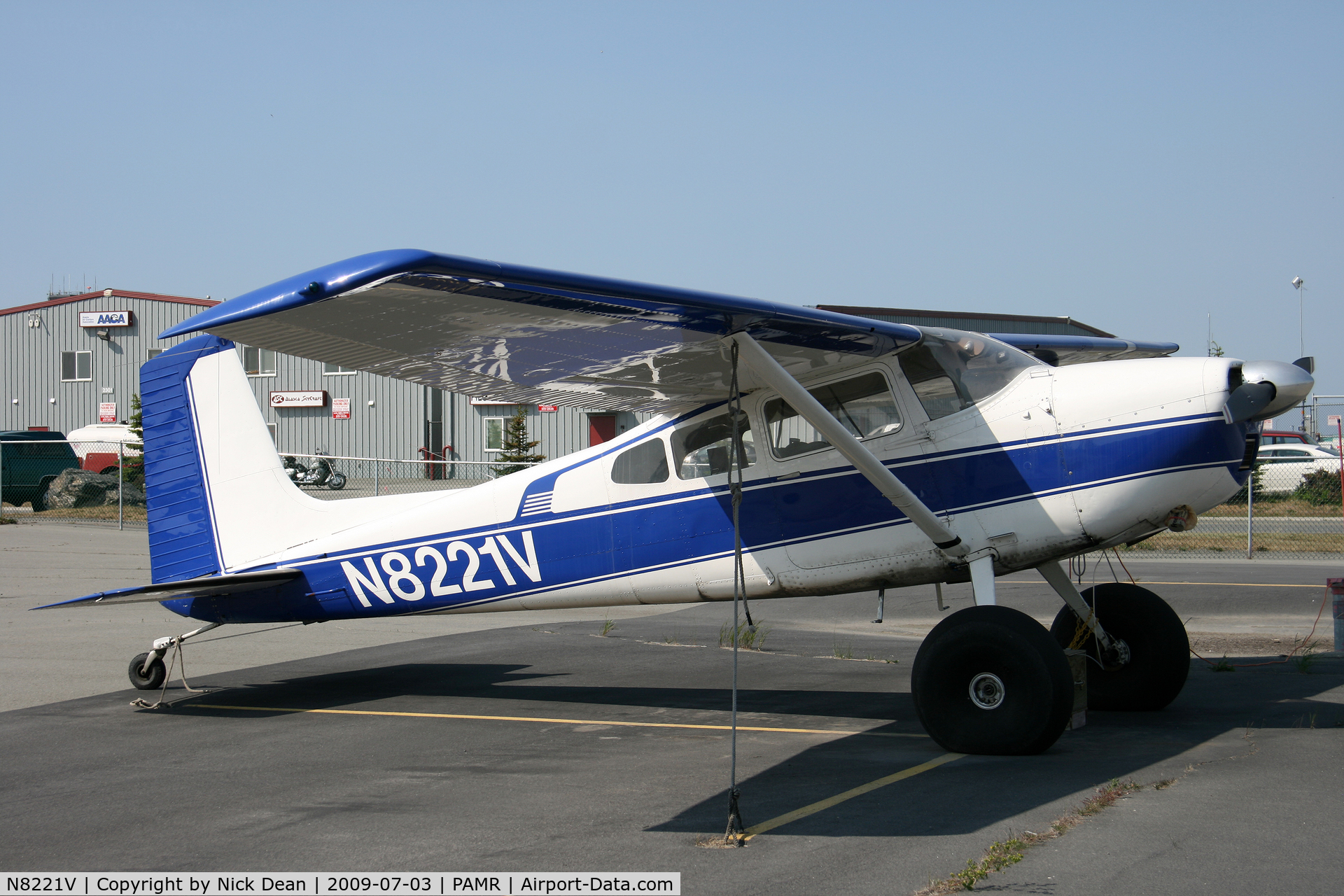 N8221V, 1966 Cessna 180H Skywagon C/N 18051723, PAMR