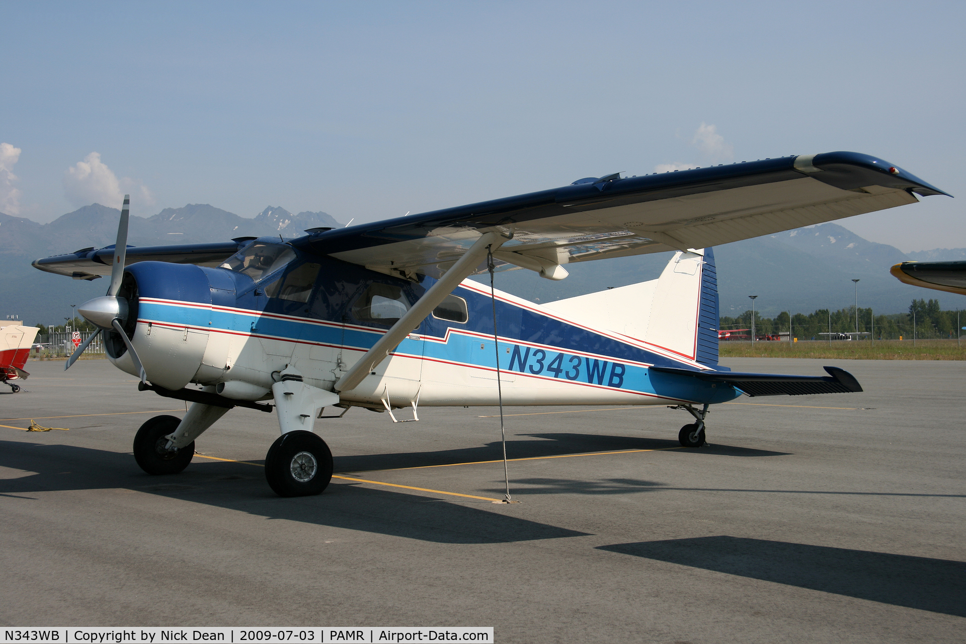 N343WB, 1955 De Havilland Canada U-6A Beaver C/N 1644, PAMR