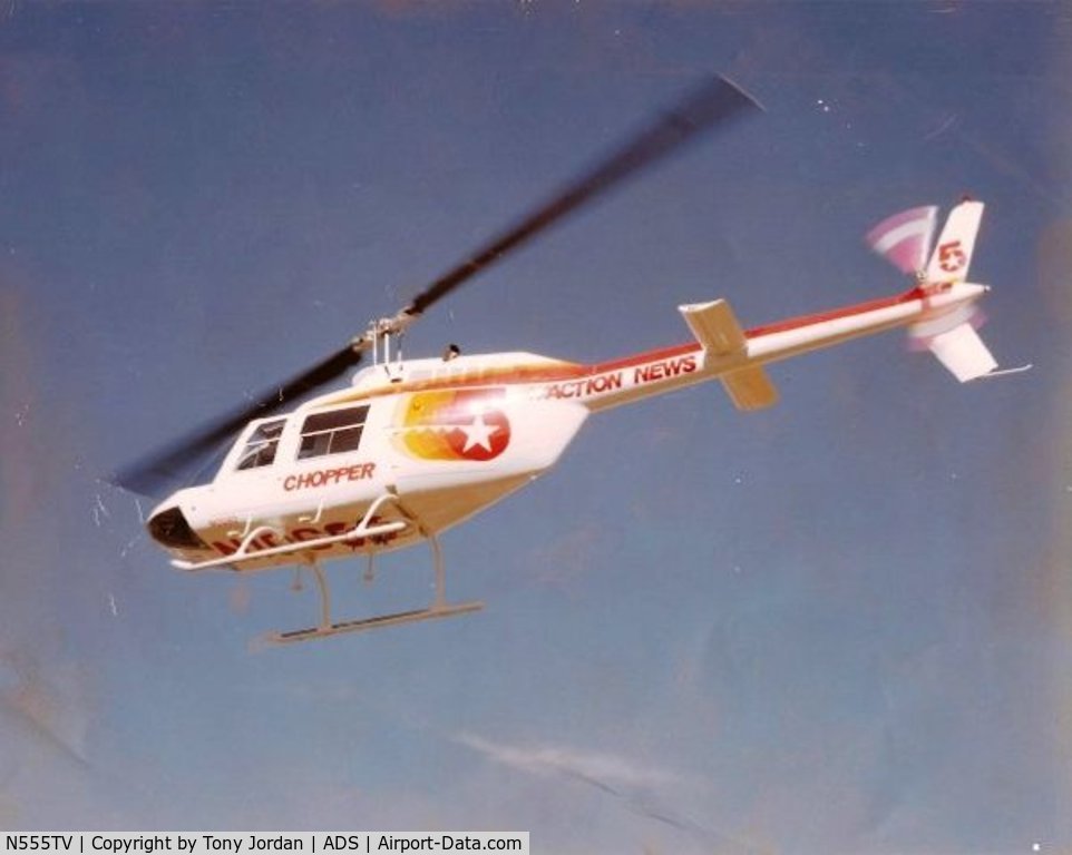 N555TV, 1991 Bell 206L-3 LongRanger III C/N 51456, Chopper Five 1976-1982