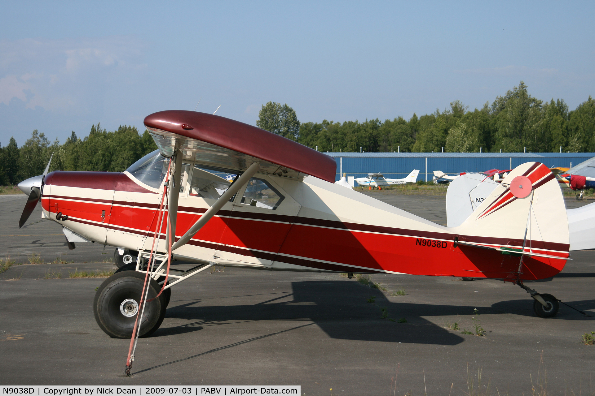 N9038D, 1958 Piper PA-22-160 Tri Pacer C/N 22-6176, PABV