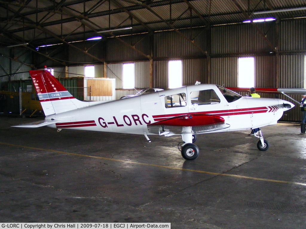 G-LORC, 1992 Piper PA-28-161 Cadet C/N 2841339, Sherburn Aero Club Ltd, Previous ID: D-ESTC