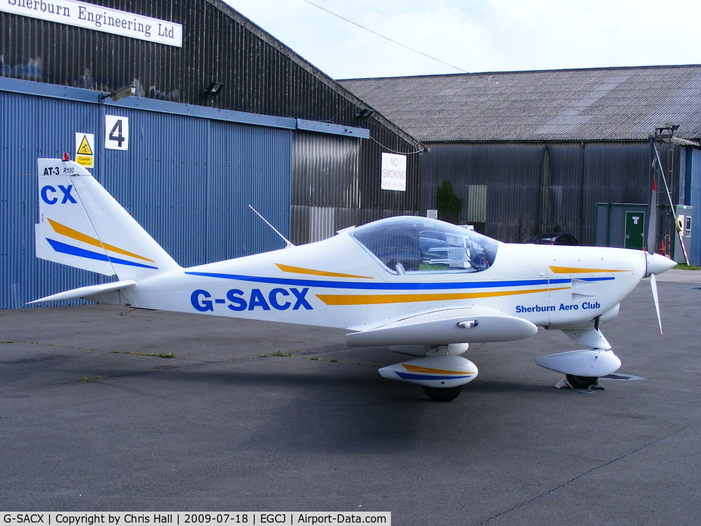 G-SACX, 2007 Aero AT-3 R100 C/N AT3-028, Sherburn Aero Club Ltd, AERO AT-3 R100