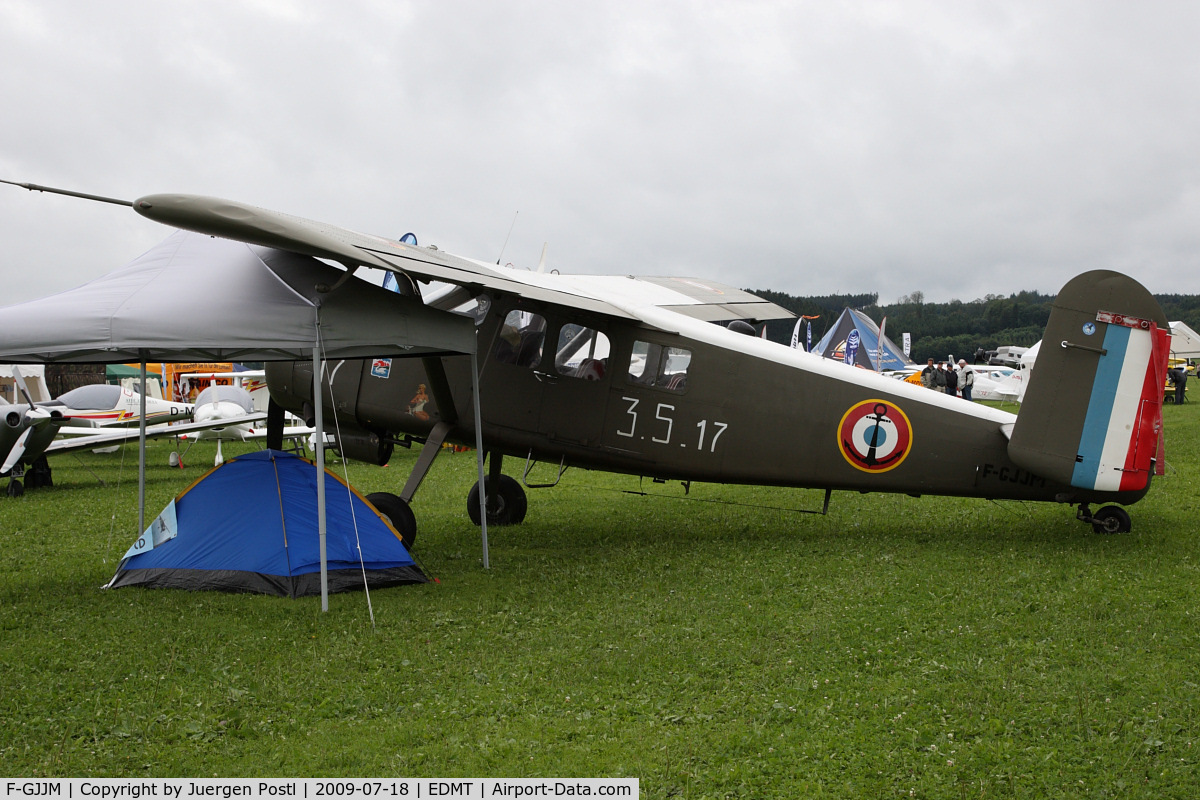 F-GJJM, Max Holste MH-1521M Broussard C/N 292, Max Holste MH-1521 Broussard