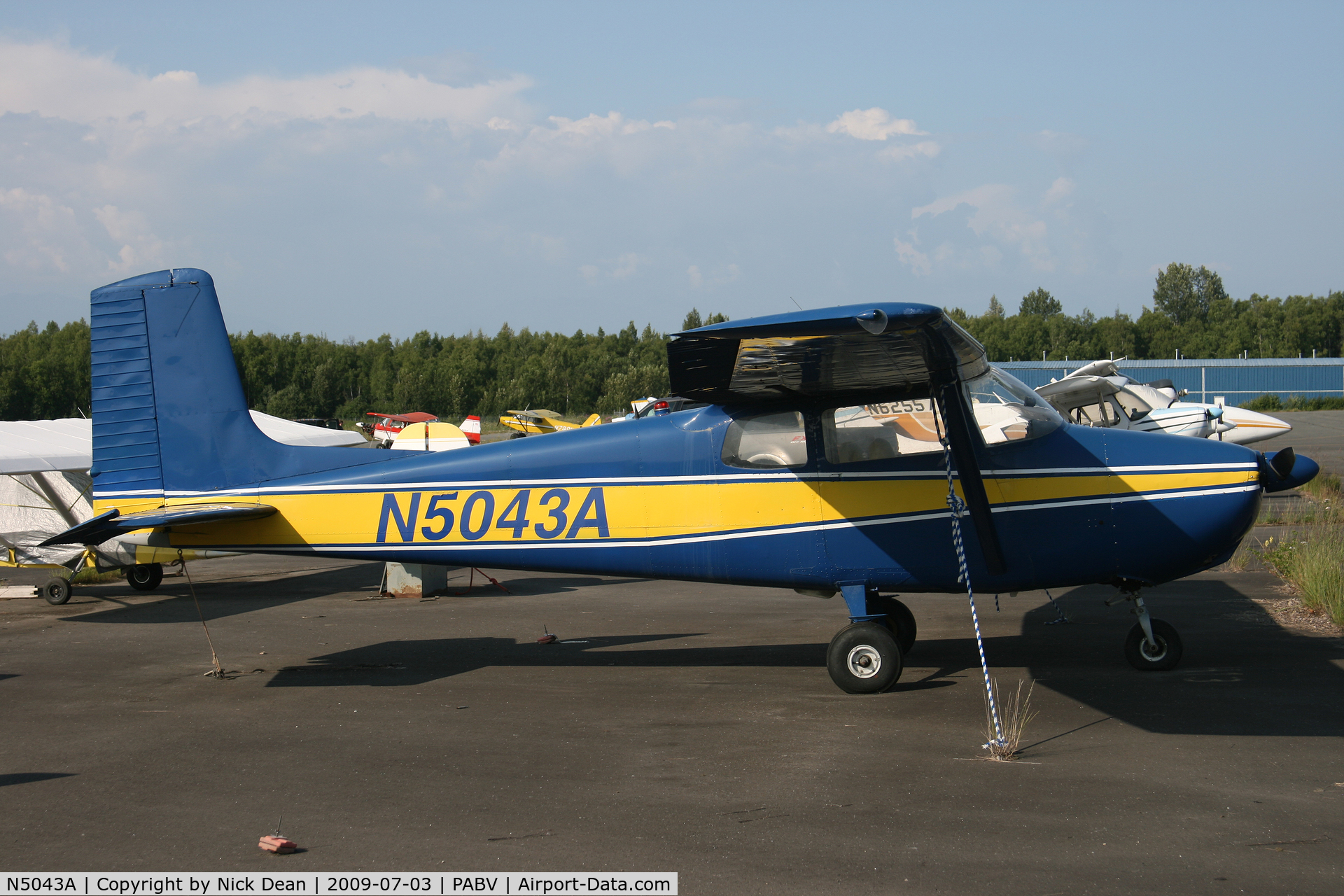 N5043A, 1955 Cessna 172 C/N 28043, PABV