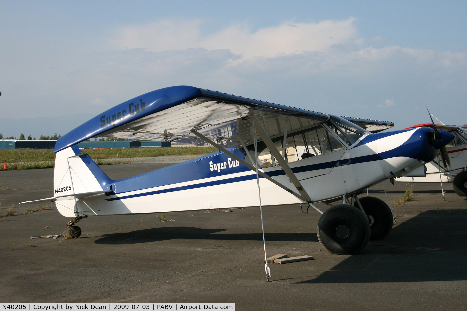 N40205, 1975 Piper PA-18-150 Super Cub C/N 18-7509114, PABV