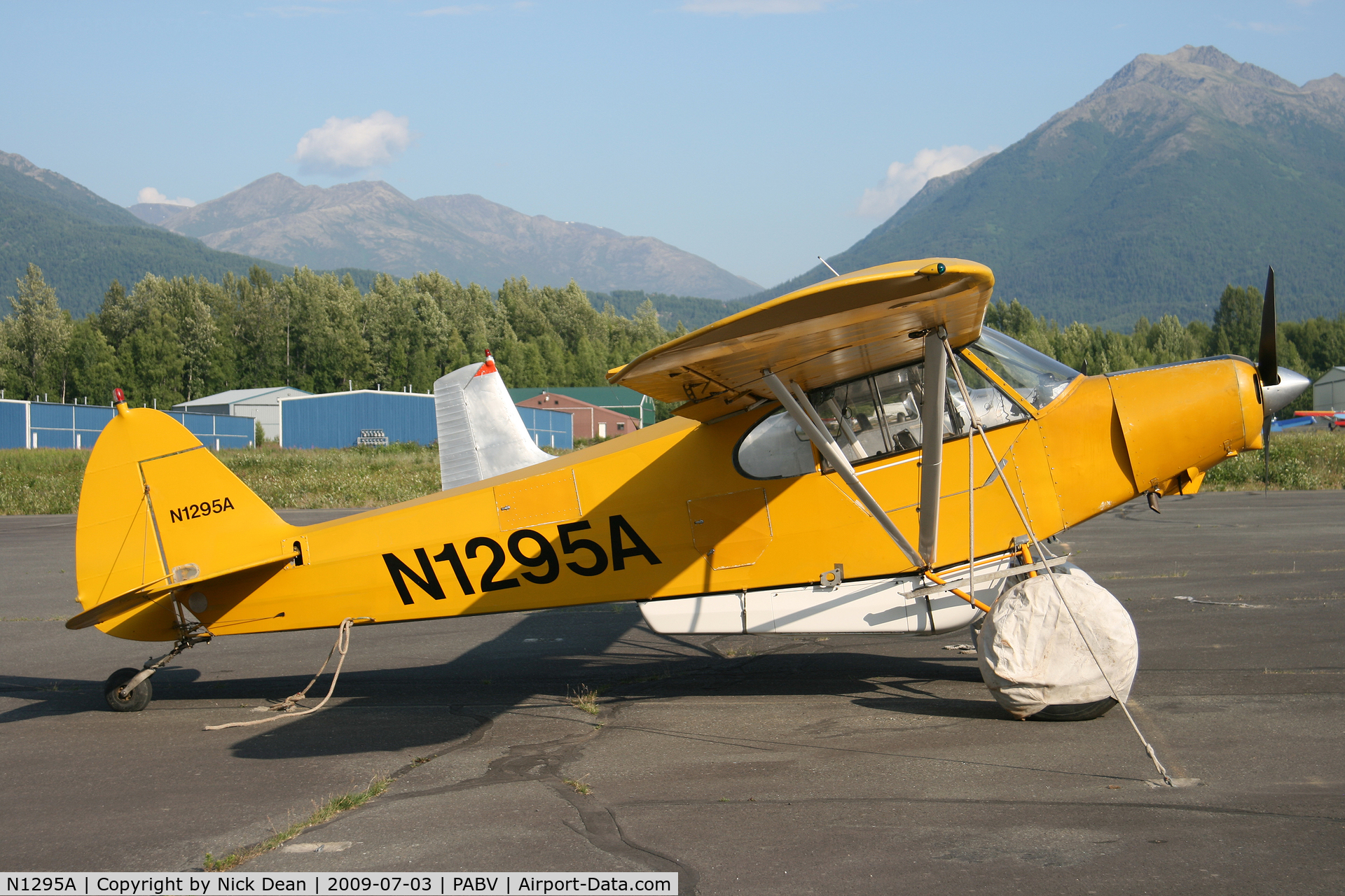 N1295A, 1951 Piper PA-18 C/N 18-1098, PABV