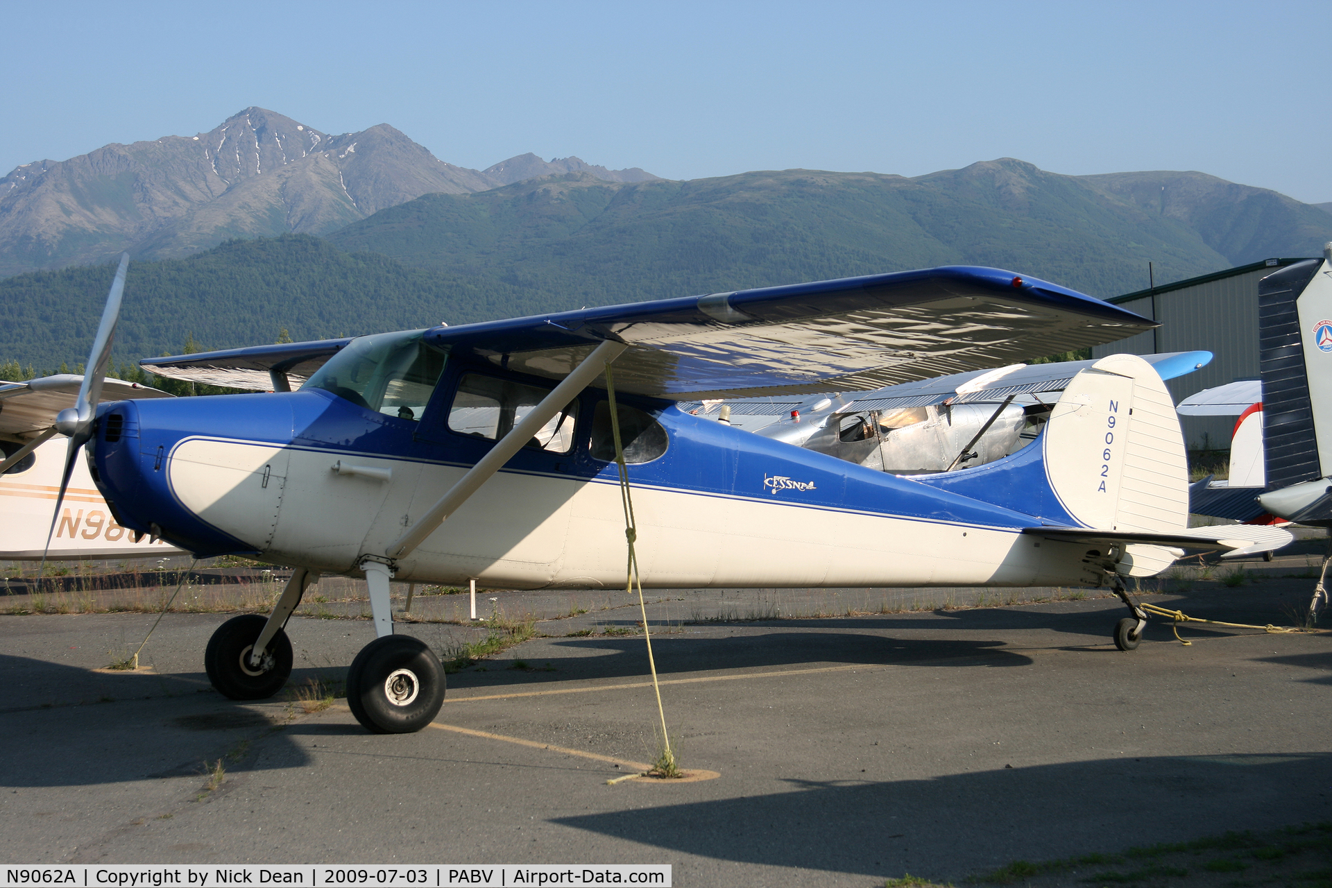 N9062A, 1949 Cessna 170A C/N 18821, PABV