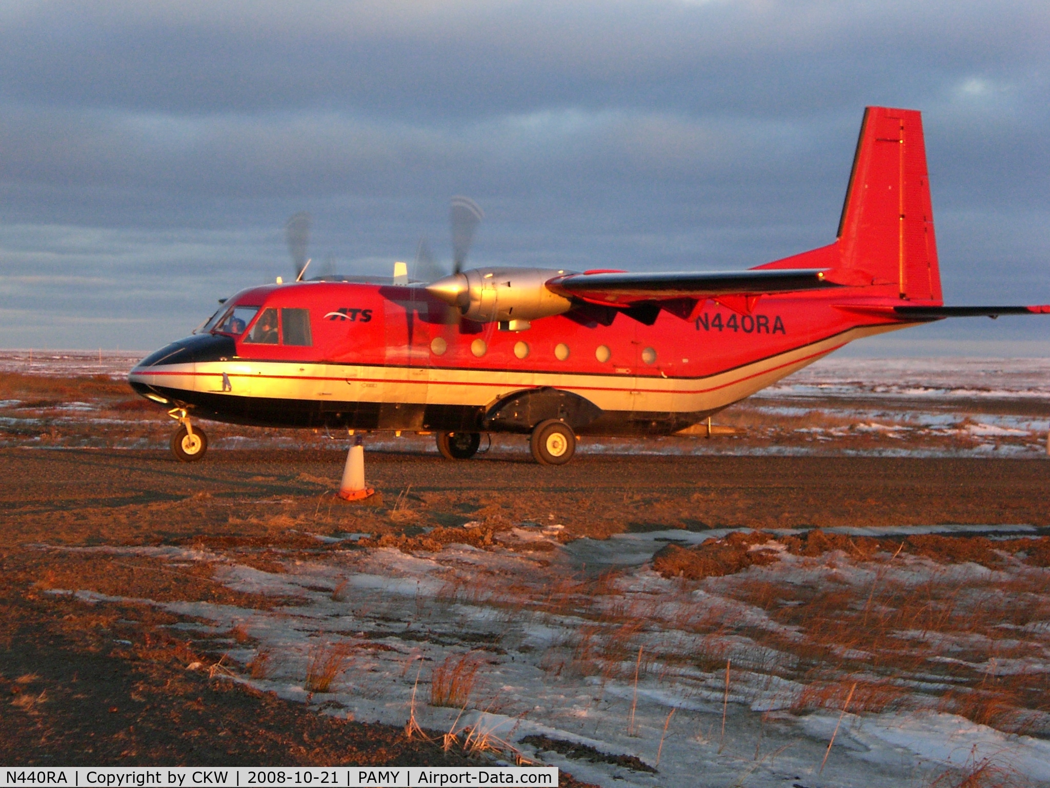 N440RA, CASA C-212-CC C/N 174, N440RA arrives PAMY