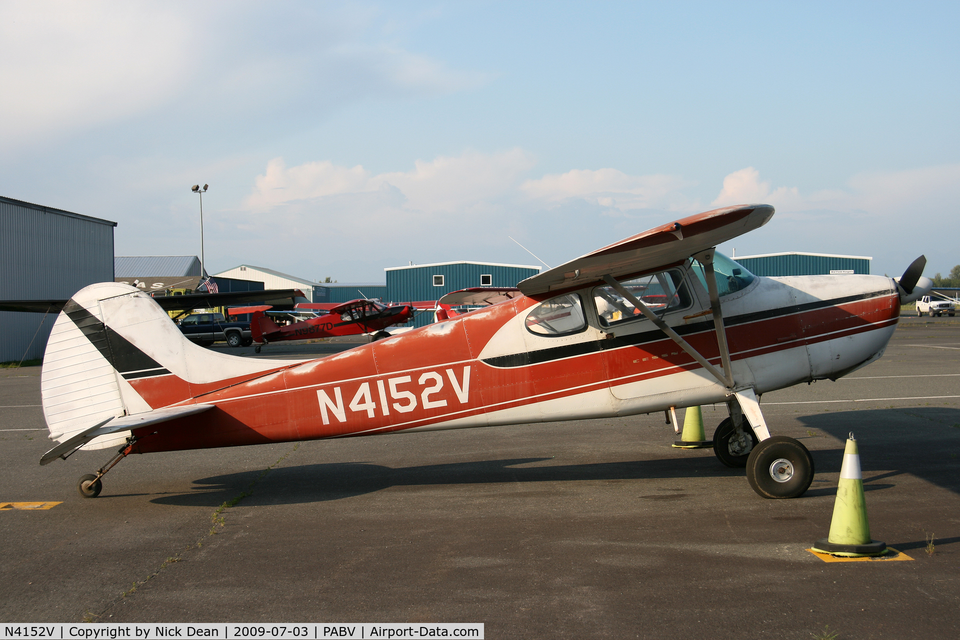 N4152V, 1948 Cessna 170 C/N 18484, PABV