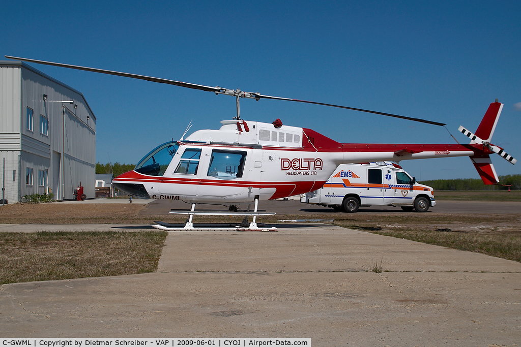 C-GWML, 1968 Bell 206B JetRanger III C/N 269, Delta Helicopters Bell 206