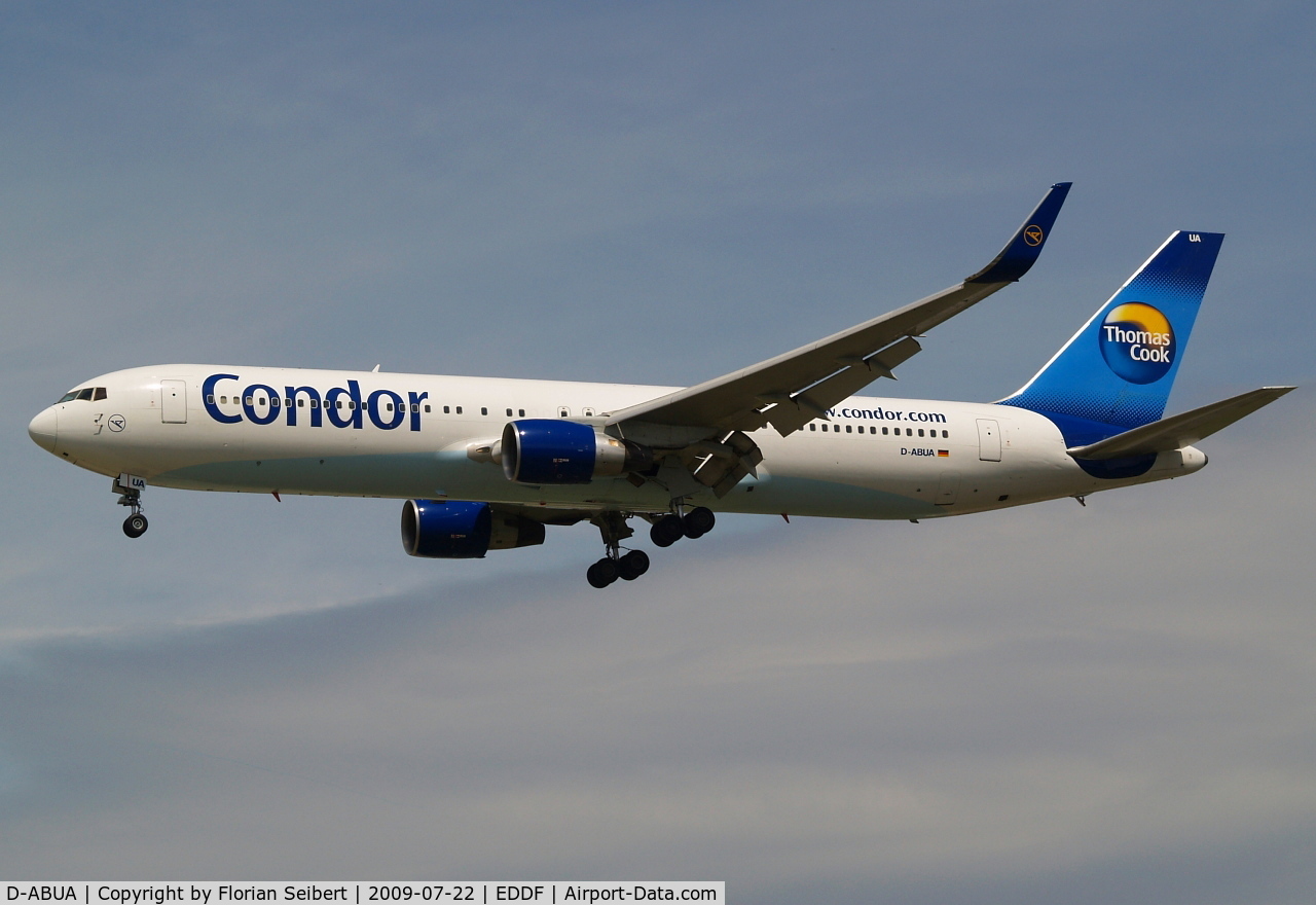 D-ABUA, 1992 Boeing 767-330/ER C/N 26991, Condors  first 767 with winglets