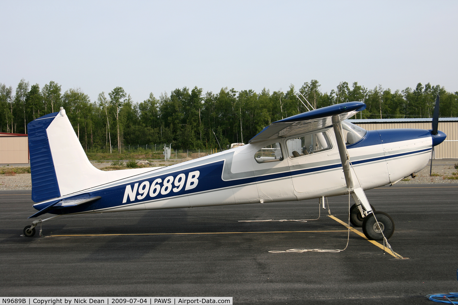N9689B, 1957 Cessna 180A C/N 32986, PAWS