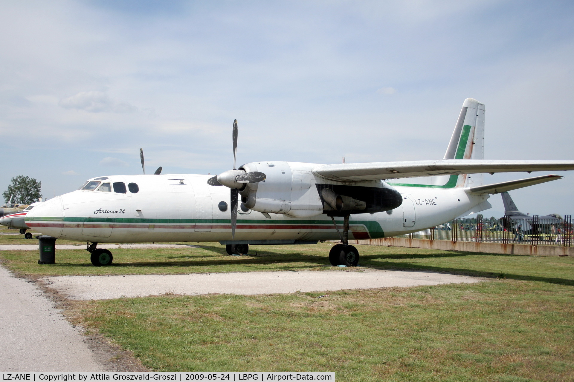 LZ-ANE, Antonov An-24B C/N 77303406, Bulgarian Museum of Aviation, Plovdiv-Krumovo (LBPG).
