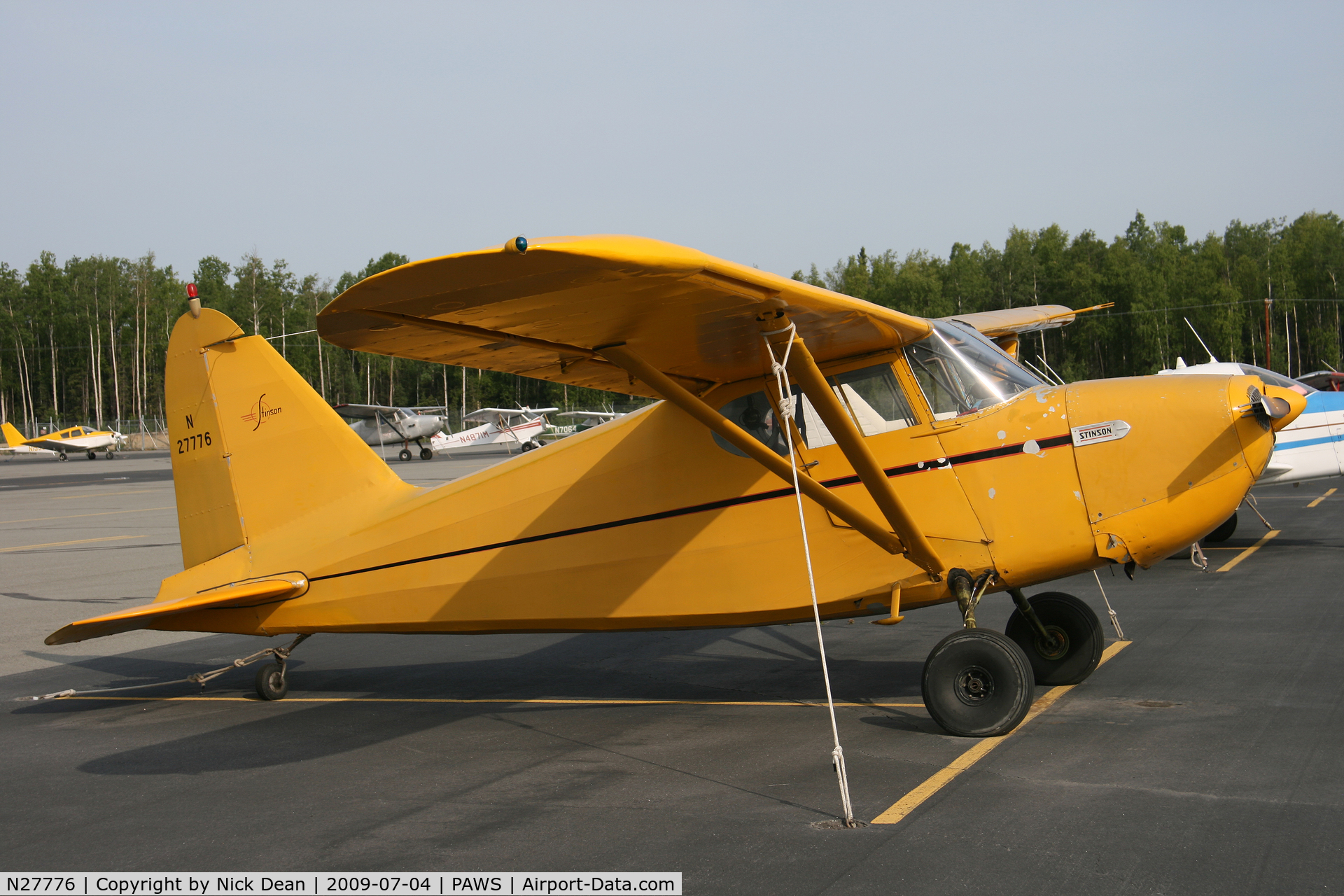 N27776, 1940 Stinson 10 C/N 7720, PAWS