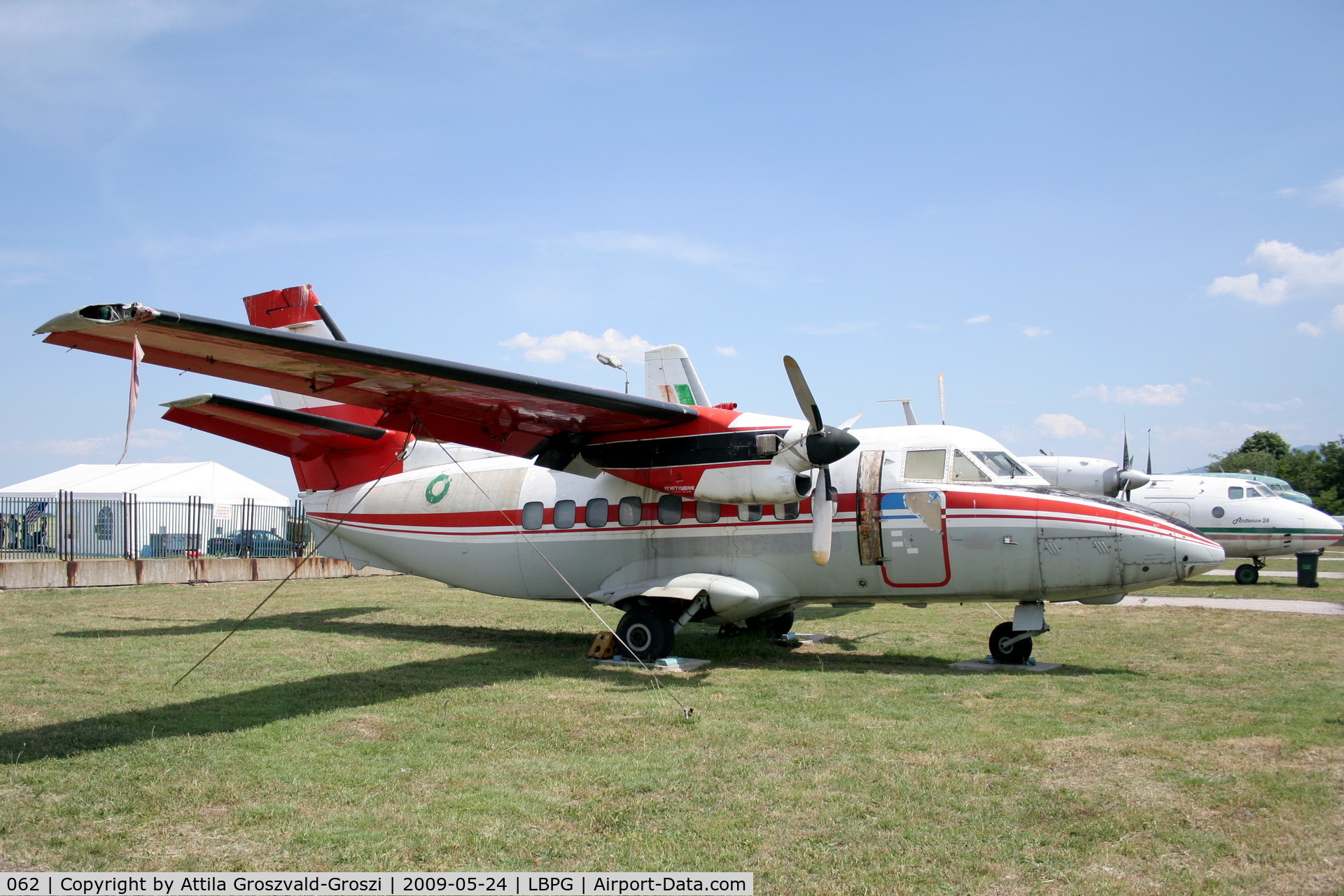 062, 1984 Let L-410UVP Turbolet C/N 841225, Bulgarian Museum of Aviation, Plovdiv-Krumovo (LBPG).