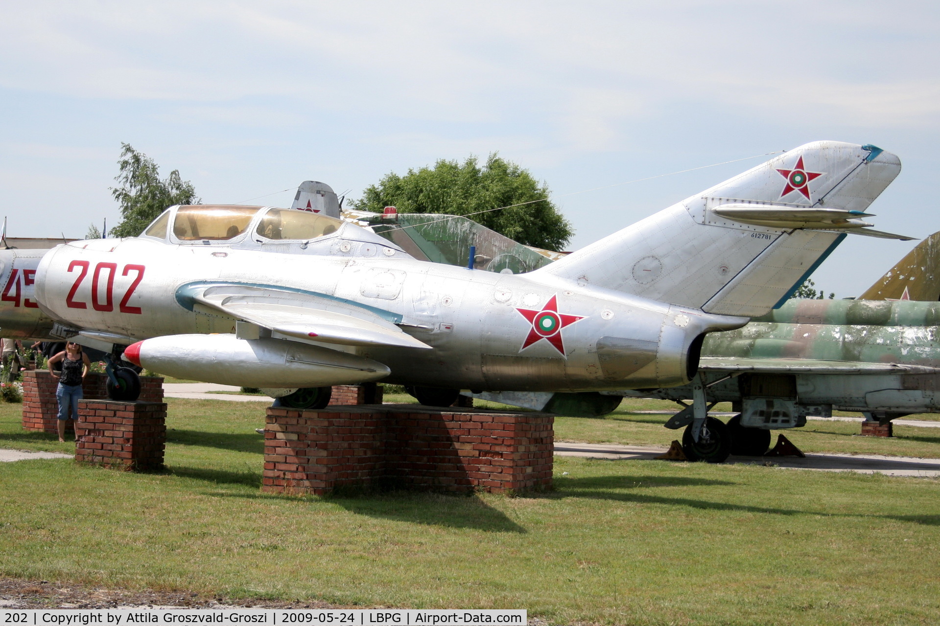 202, Mikoyan-Gurevich MiG-15UTI C/N 612781, Bulgarian Museum of Aviation, Plovdiv-Krumovo (LBPG).