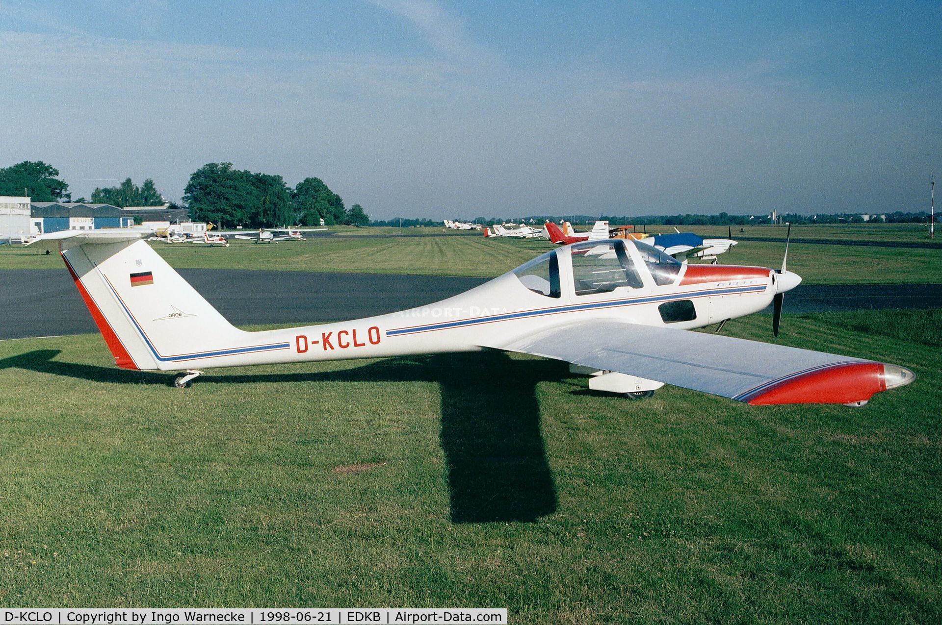 D-KCLO, Grob G-109B C/N 6346, Grob G.109B at Bonn-Hangelar airfield