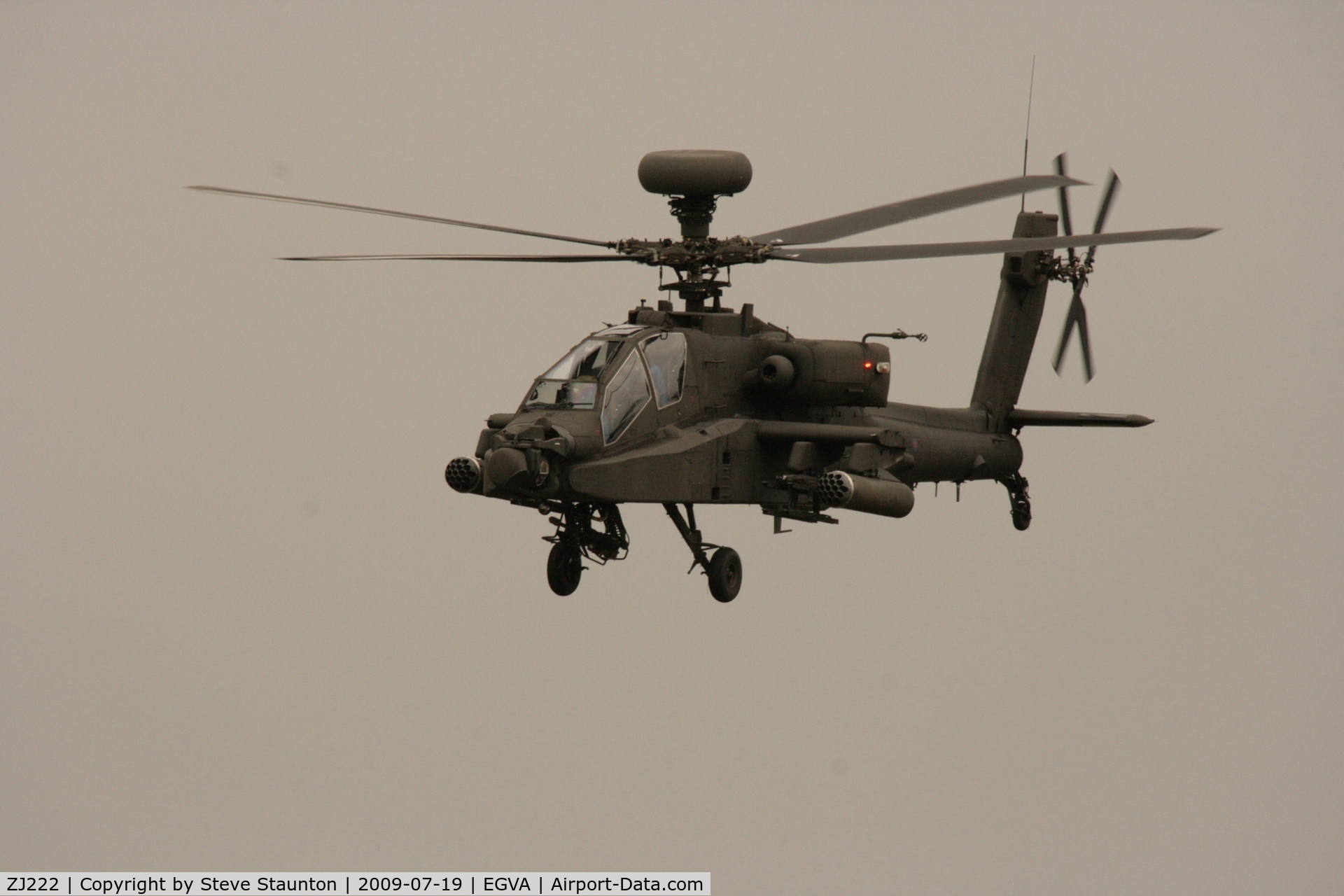 ZJ222, Westland Apache AH.1 C/N DU056/WAH056, Taken at the Royal International Air Tattoo 2009