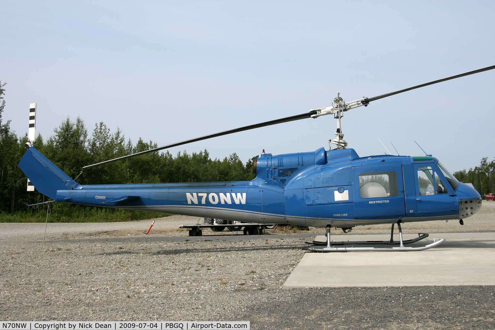 N70NW, 1960 Bell UH-1B Iroquois C/N 214, PBGQ