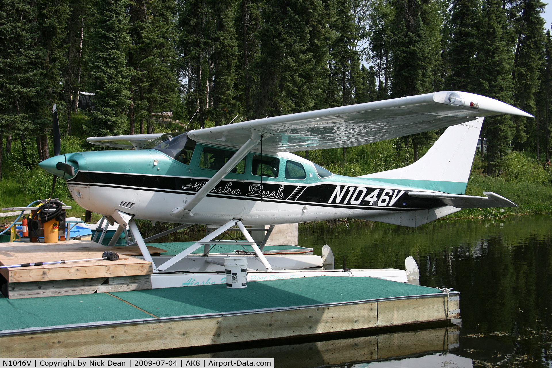 N1046V, 1974 Cessna TU206F Turbo Stationair C/N U20602418, AK8