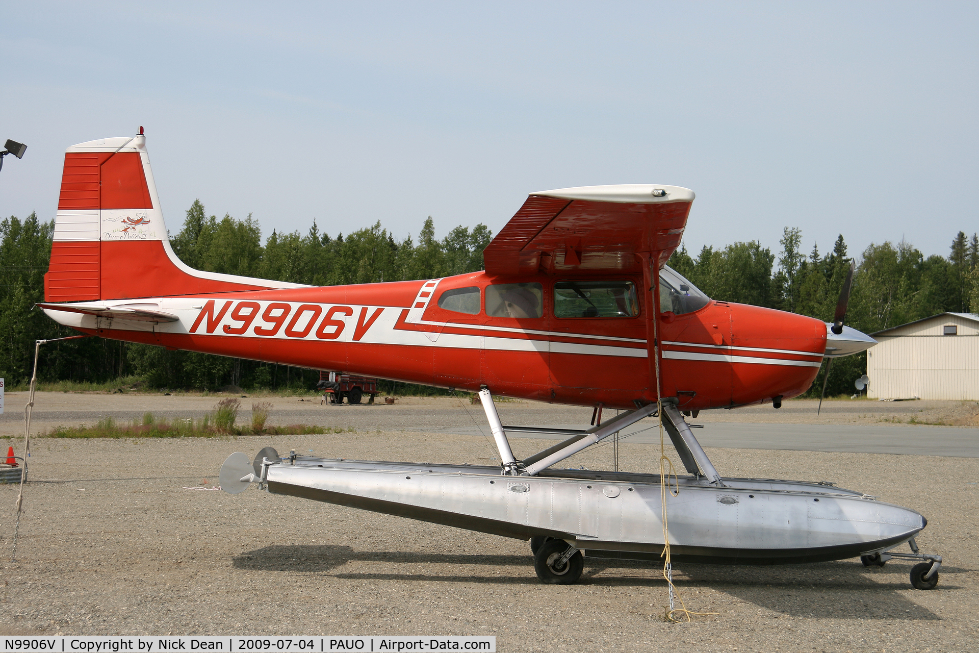 N9906V, 1966 Cessna 180H Skywagon C/N 18051758, PAUO