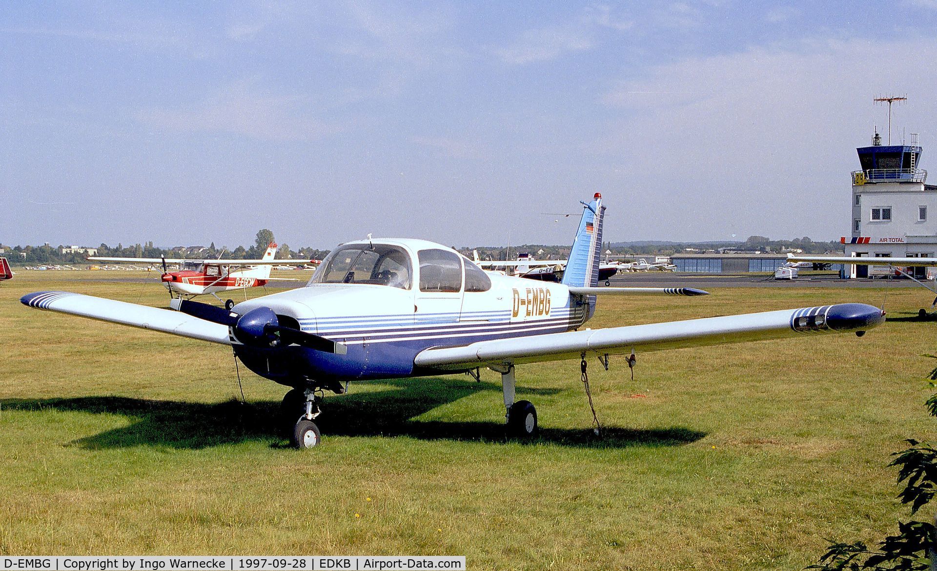 D-EMBG, Fuji FA-200-180 Aero Subaru C/N 157, Fuji FA.200-180 Aero Subaru at Bonn-Hangelar airfield