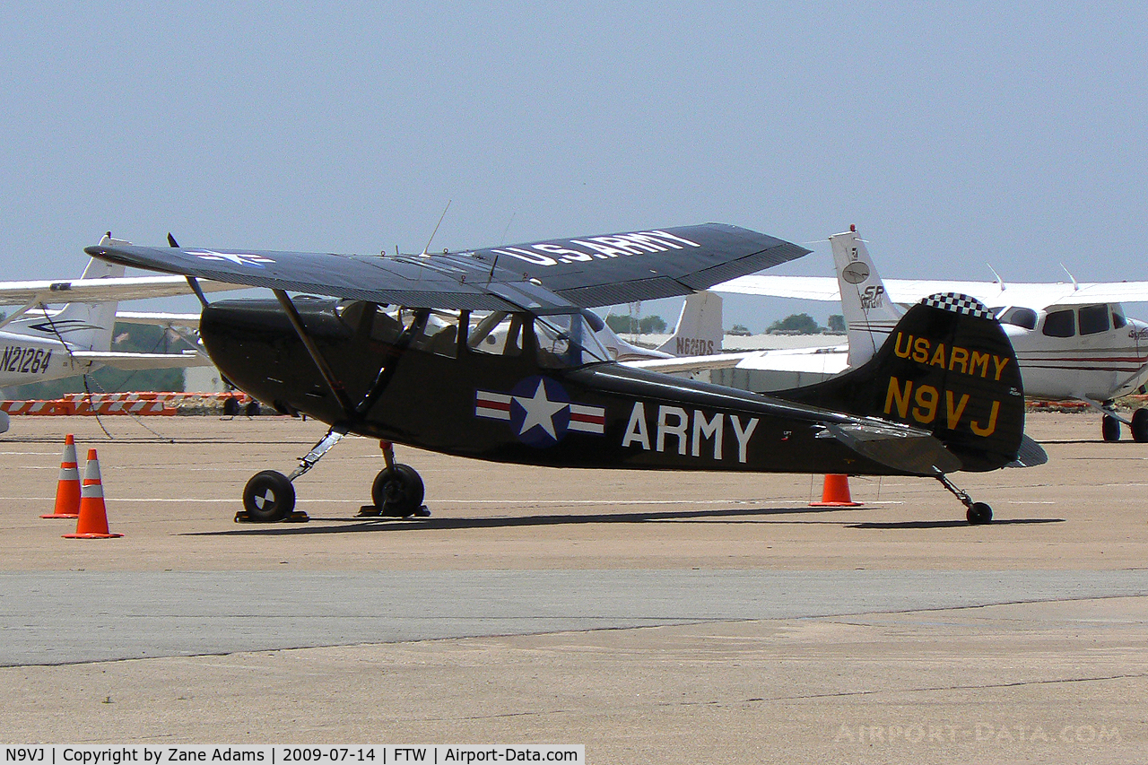 N9VJ, Cessna L-19E Bird Dog C/N 24732, Bird Dog at Meacham Field