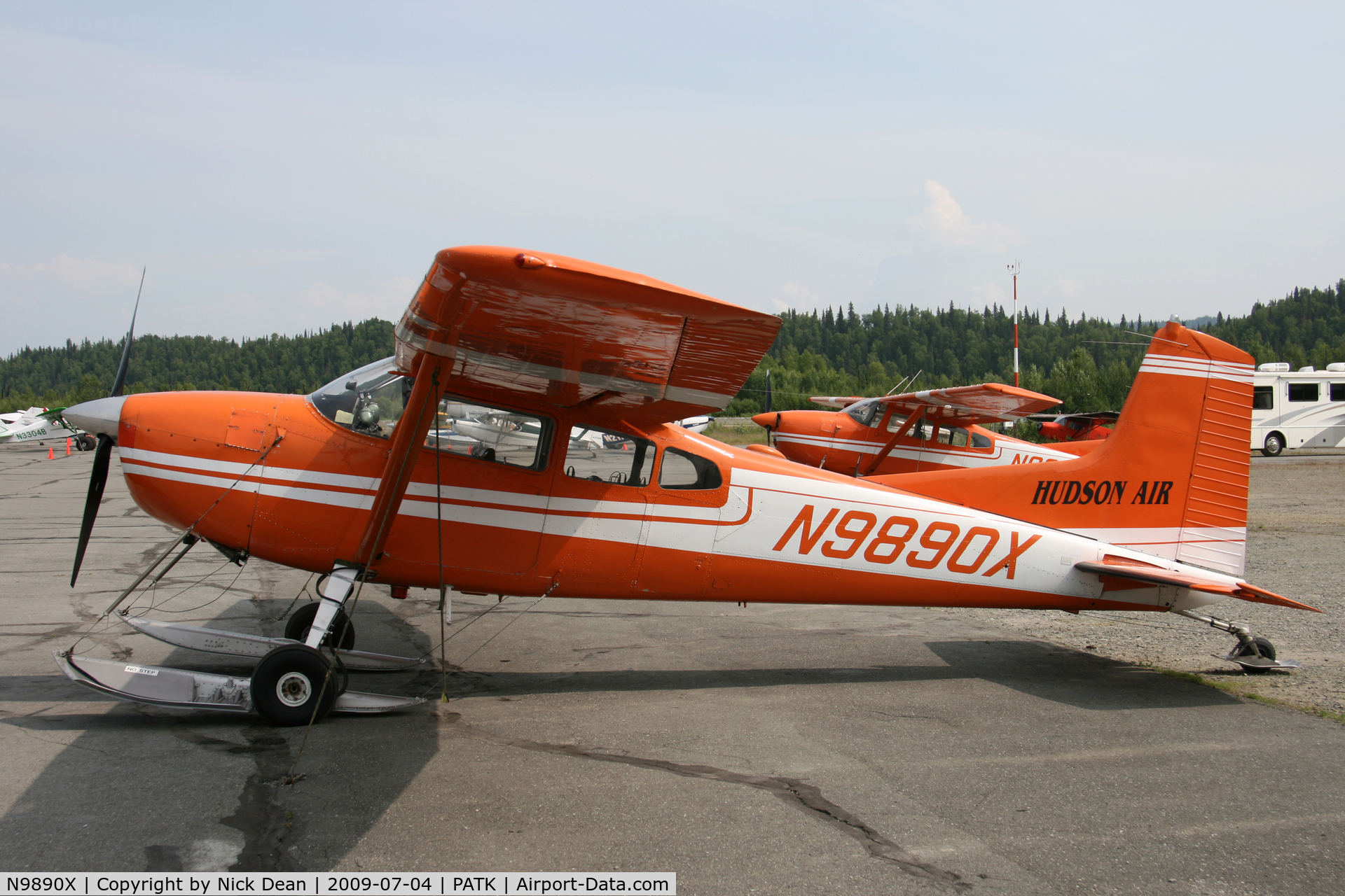 N9890X, 1961 Cessna 185 Skywagon C/N 1850090, PATK