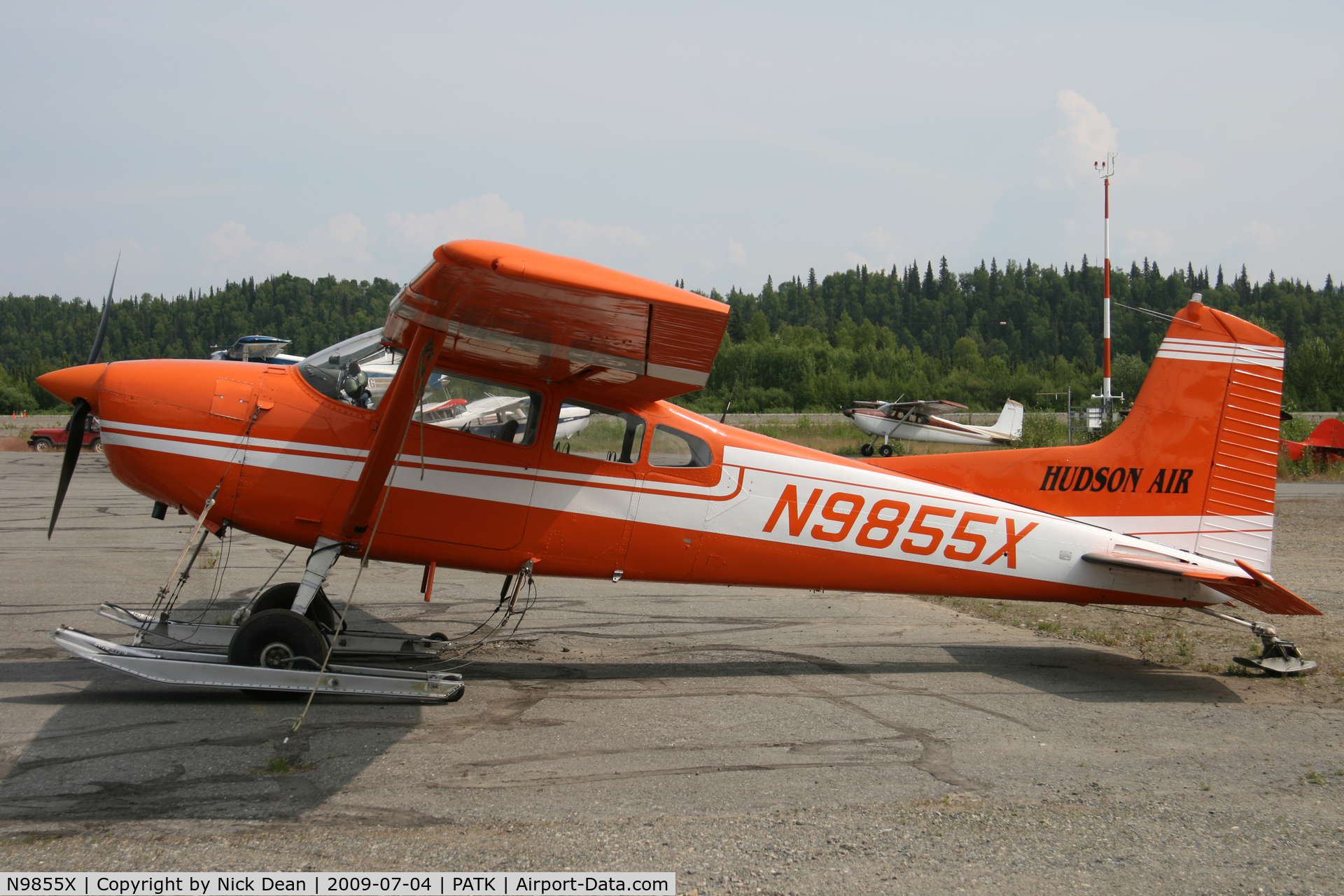 N9855X, 1961 Cessna 185 Skywagon C/N 1850055, PATK