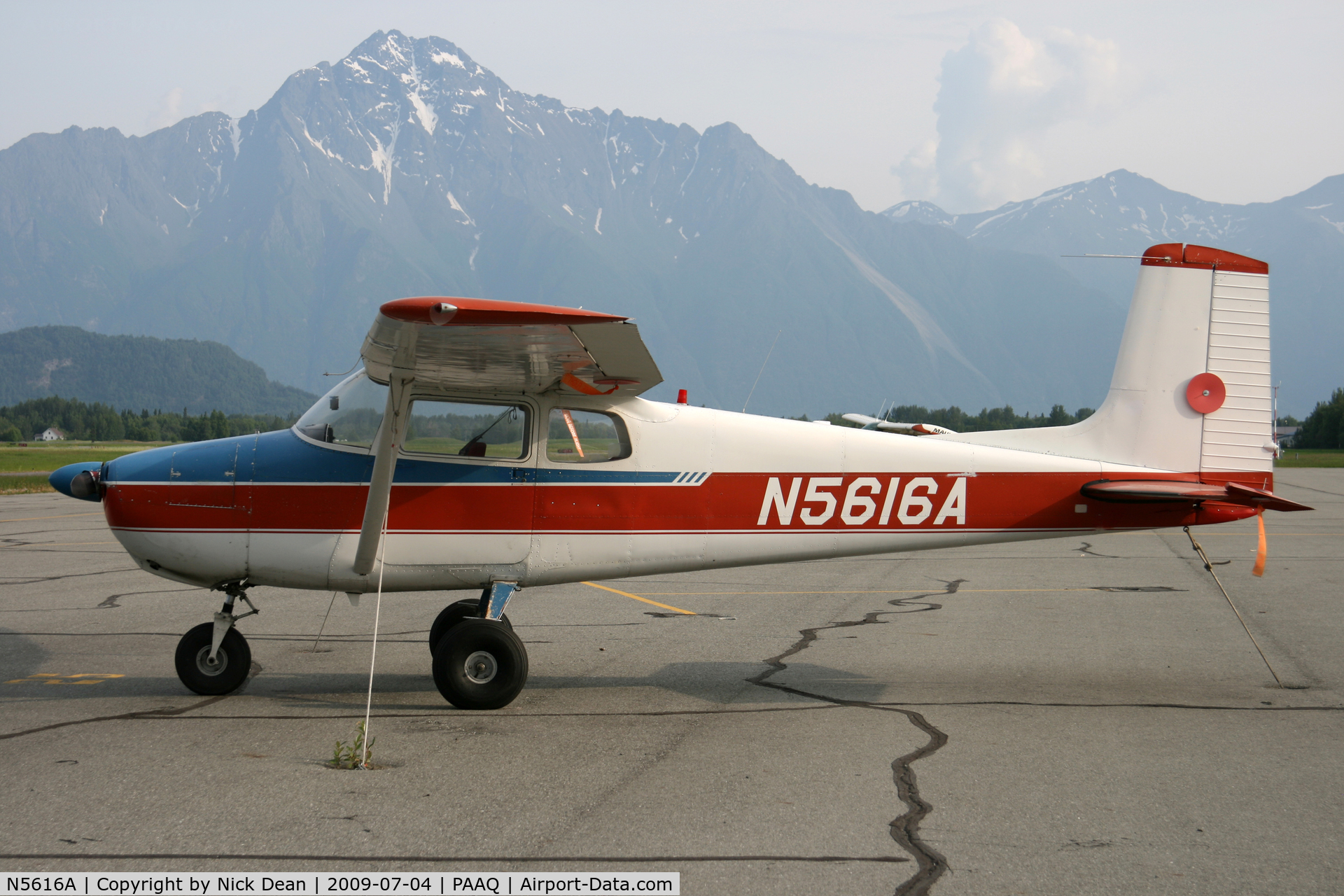 N5616A, 1956 Cessna 172 C/N 28216, PAAQ