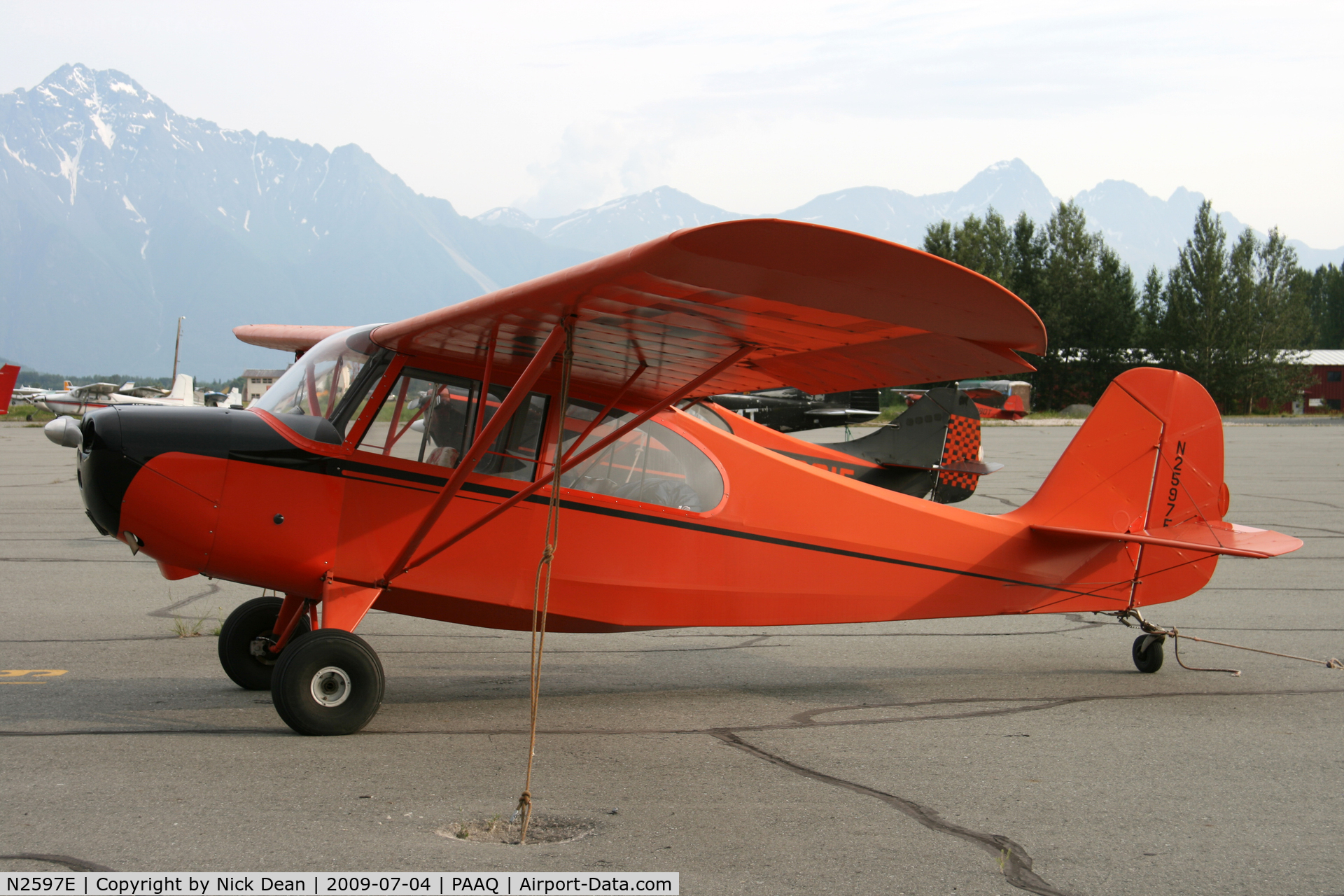 N2597E, 1946 Aeronca 7AC Champion C/N 7AC-6179, PAAQ