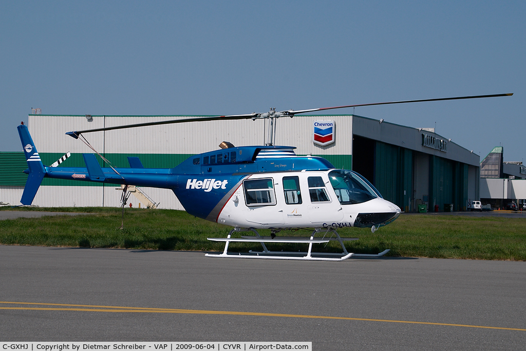 C-GXHJ, 1982 Bell 206L-1 LongRanger II C/N 45741, Helijet Bell 206