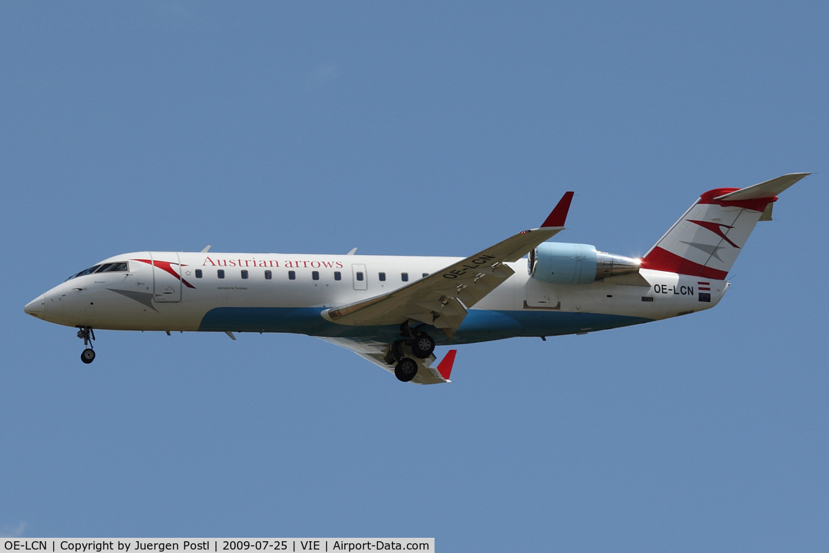OE-LCN, 2000 Canadair CRJ-200LR (CL-600-2B19) C/N 7365, Bombardier Inc. Canadair CL 600-2B19