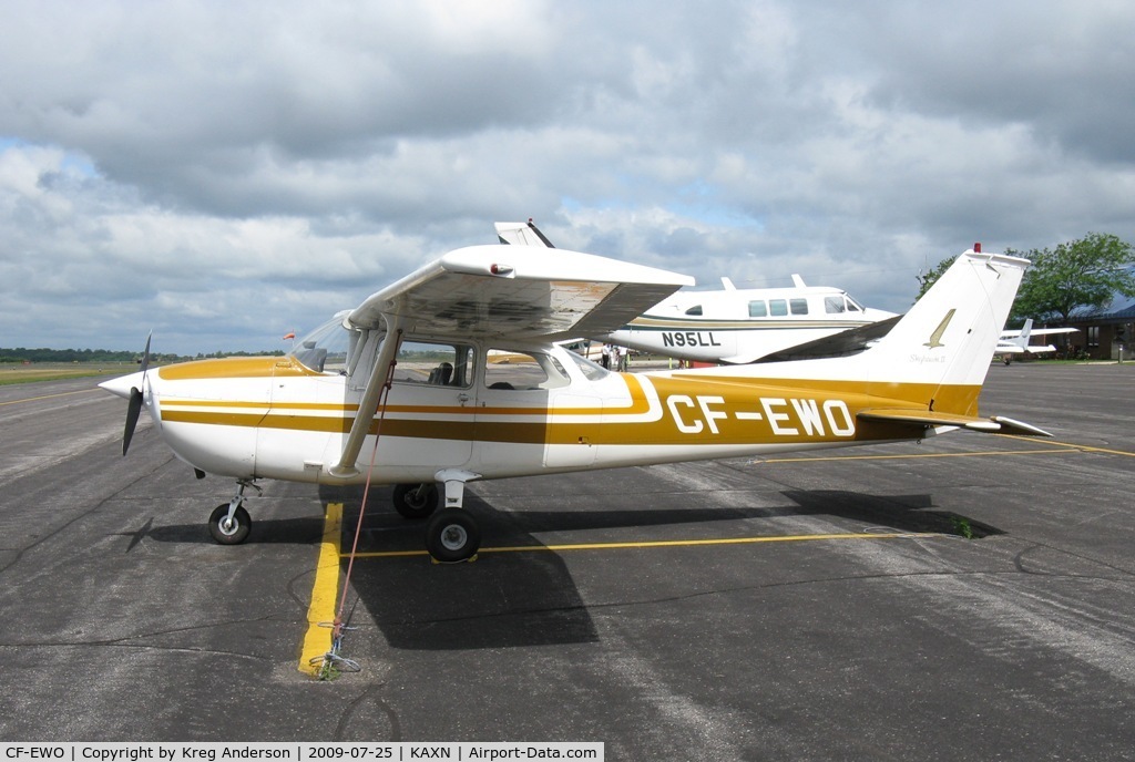 CF-EWO, 1973 Cessna 172M C/N 172-61956, 1 of 2 Canadian C172s that stopped through.