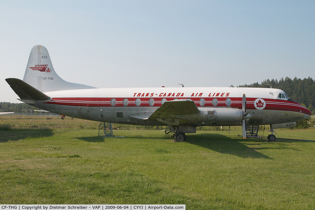CF-THG, 1957 Vickers Viscount 757 C/N 224, Trans Canada Airlines Vickers Viscount