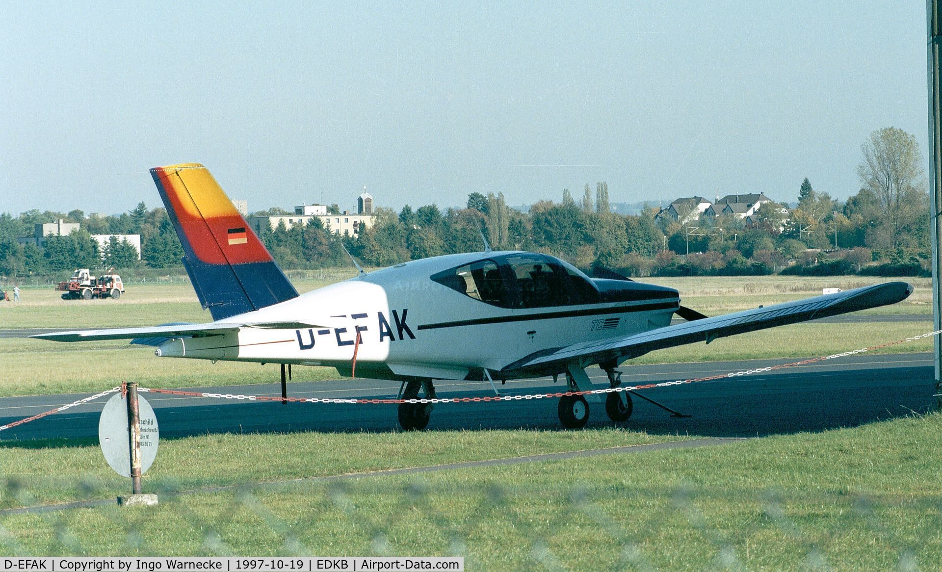 D-EFAK, 1986 Socata TB-21 TC Trinidad C/N 710, SOCATA TB-21 Trinidad TC at Bonn-Hangelar airfield