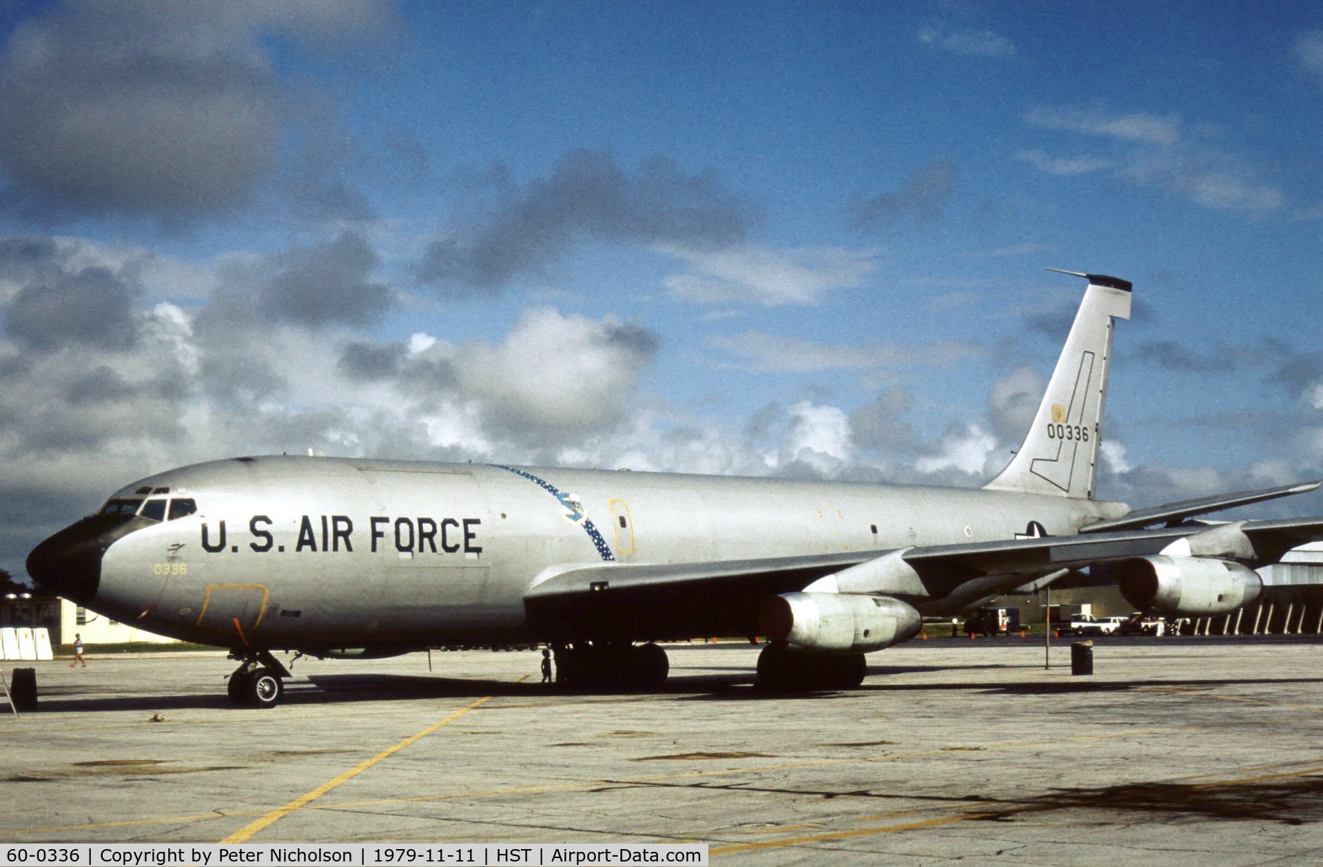 60-0336, 1960 Boeing KC-135Q Stratotanker C/N 18111, KC-135Q Stratotanker of 380th Bomb Wing at the 1979 Homestead AFB Open House.