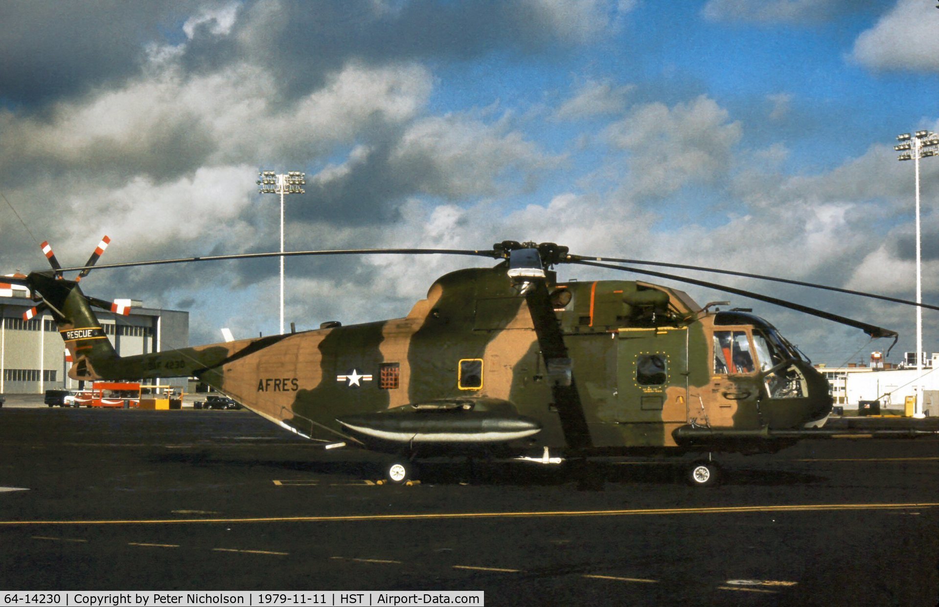 64-14230, 1964 Sikorsky HH-3E Jolly Green Giant C/N 61-533, Another view of the 38 ARRS HH-3E on display at the 1979 Homestead AFB Open House.